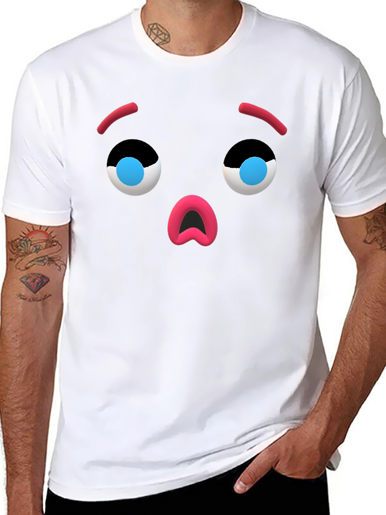 Expression T-Shirt: Worried