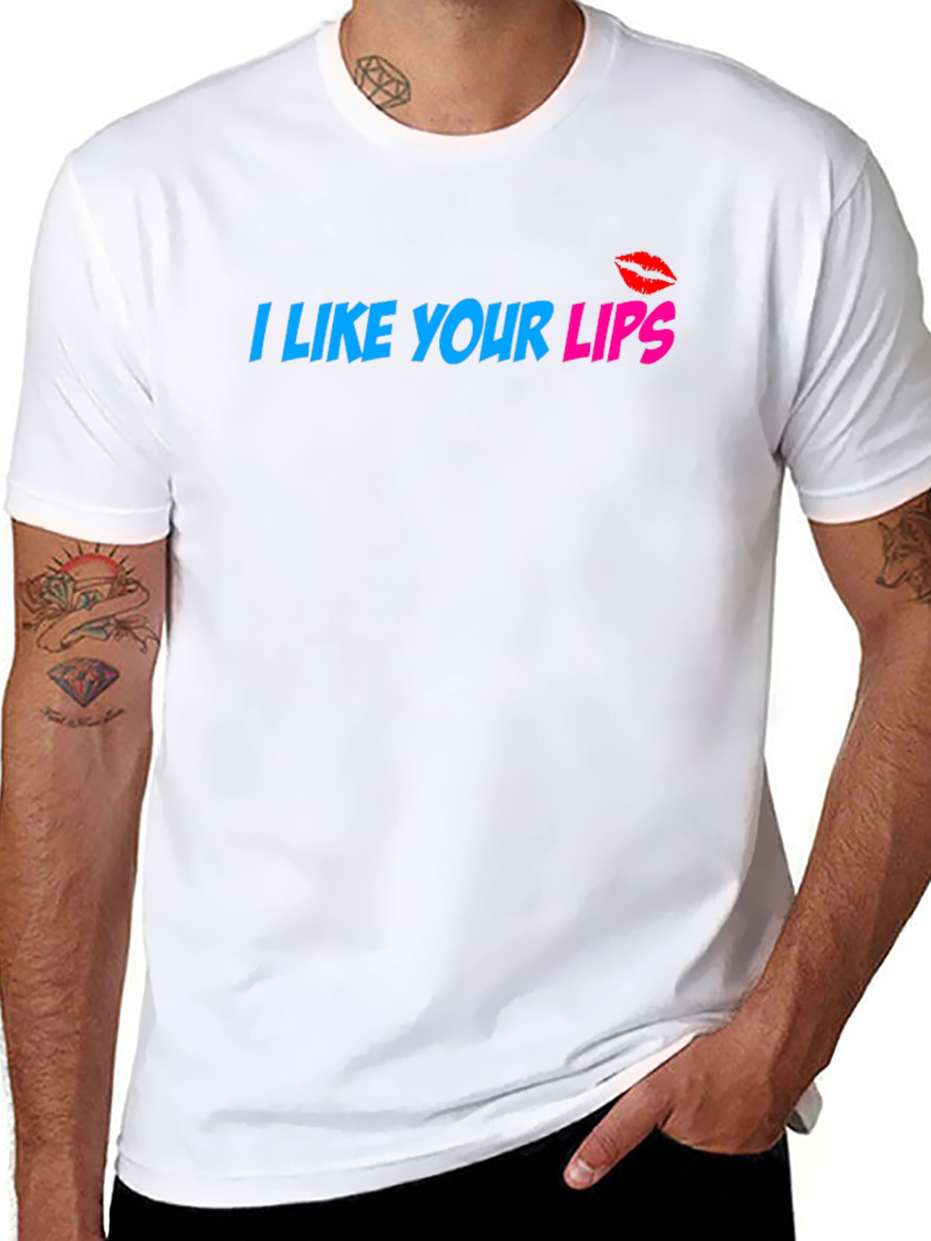 I Like Your Lips Graphic T-Shirt