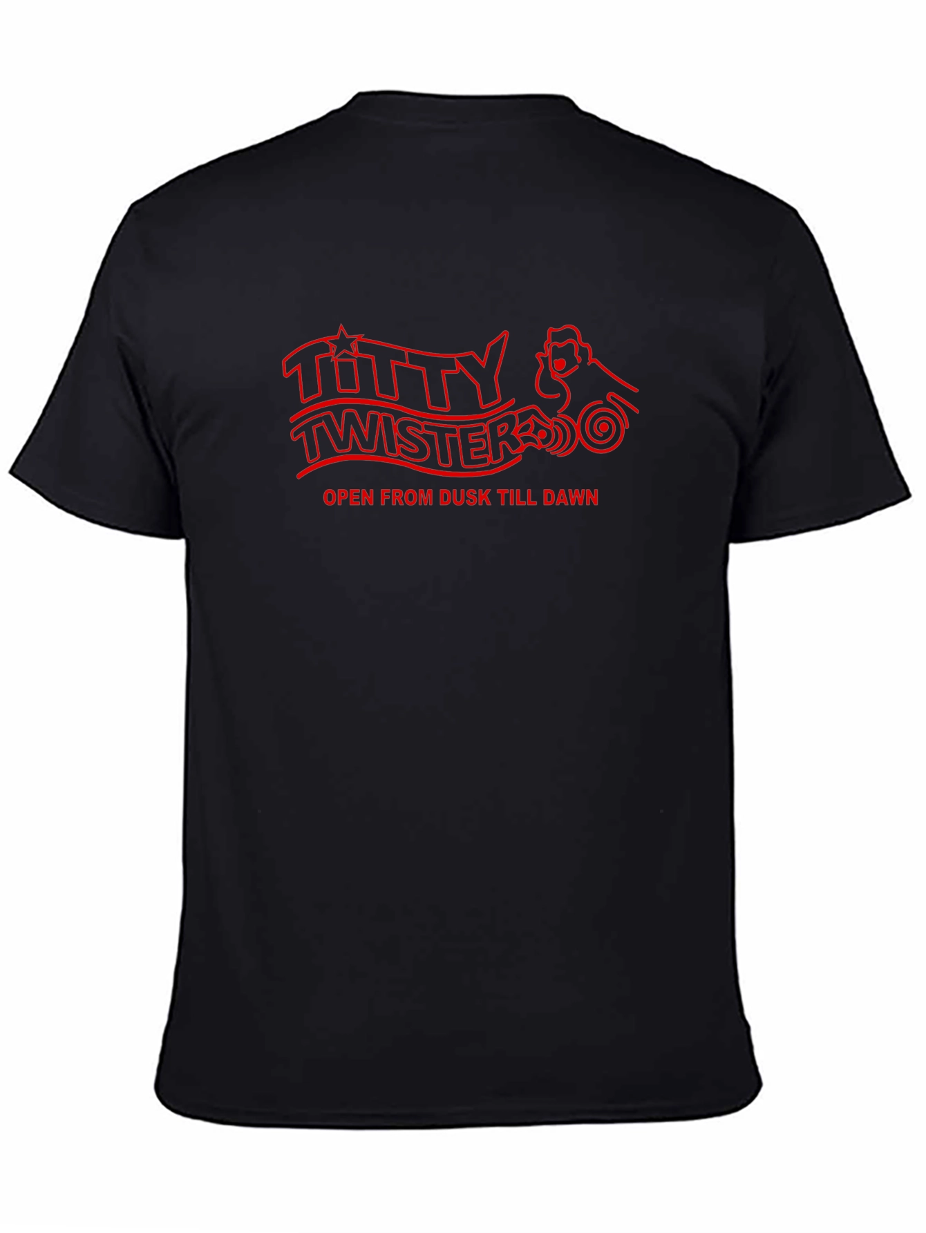 Titty Twister Dusk Till Dawn Black T-Shirt