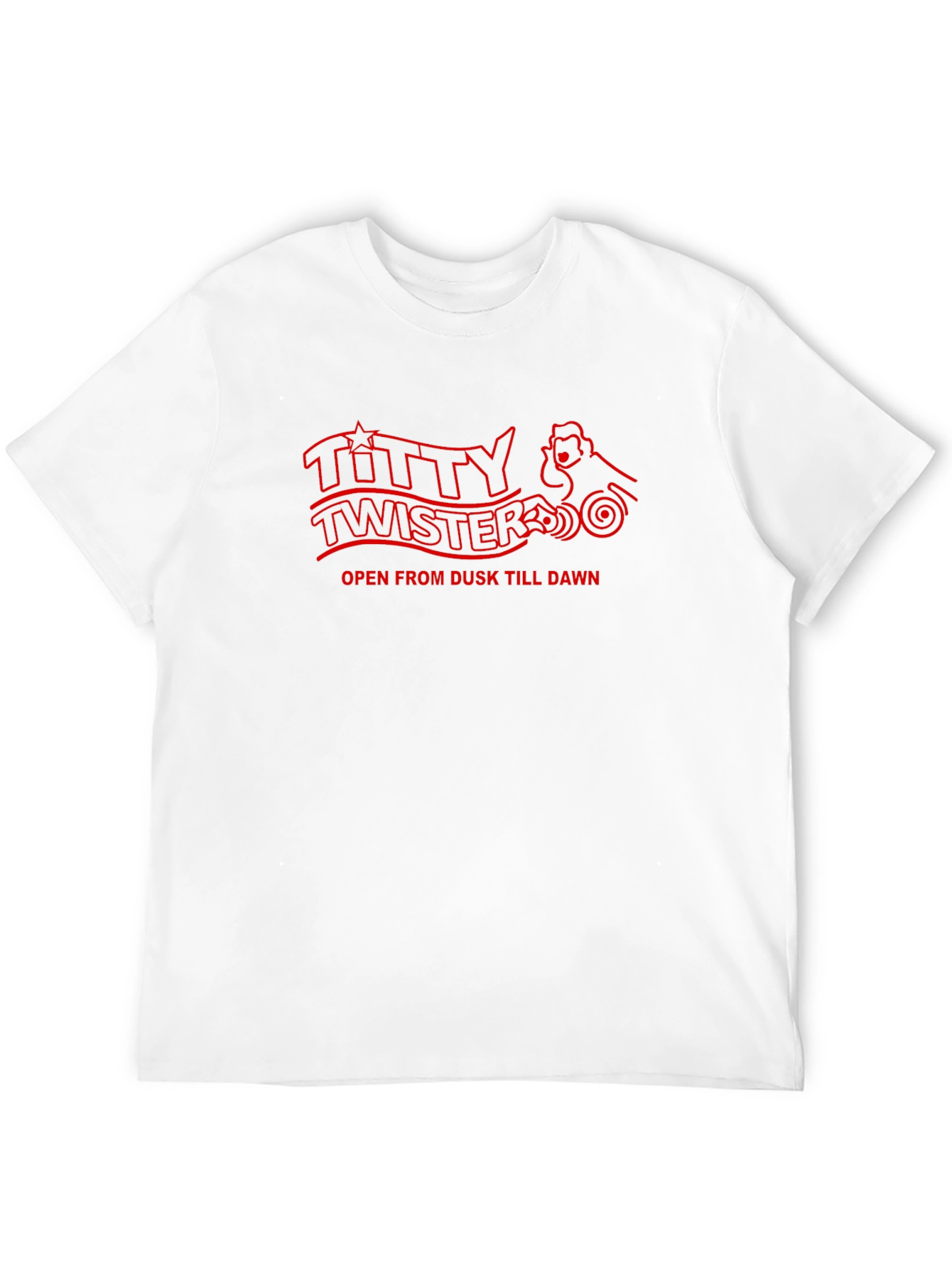 Titty Twister Dusk Till Dawn Black T-Shirt