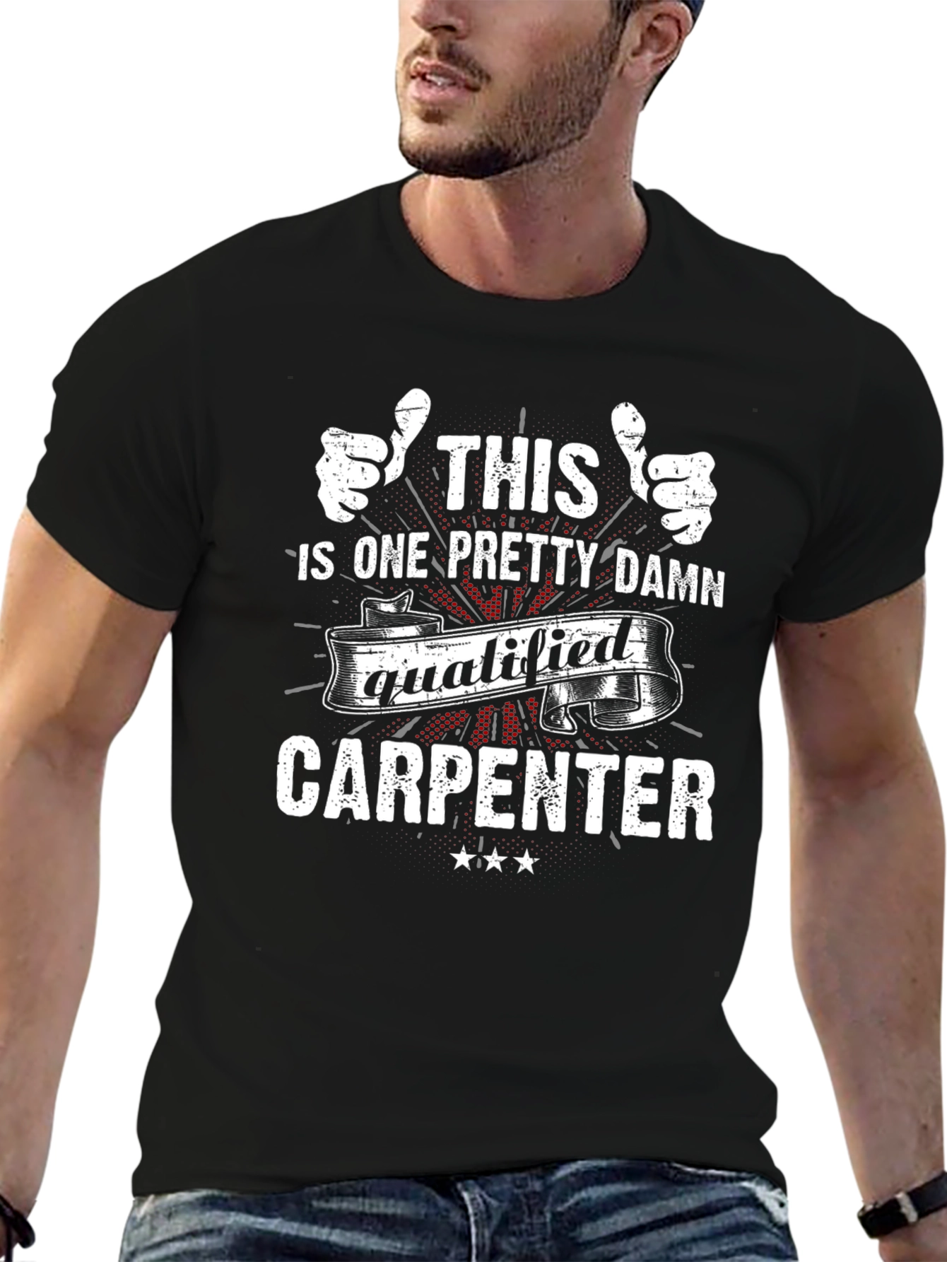 Qualified Carpenter Graphic T-Shirt
