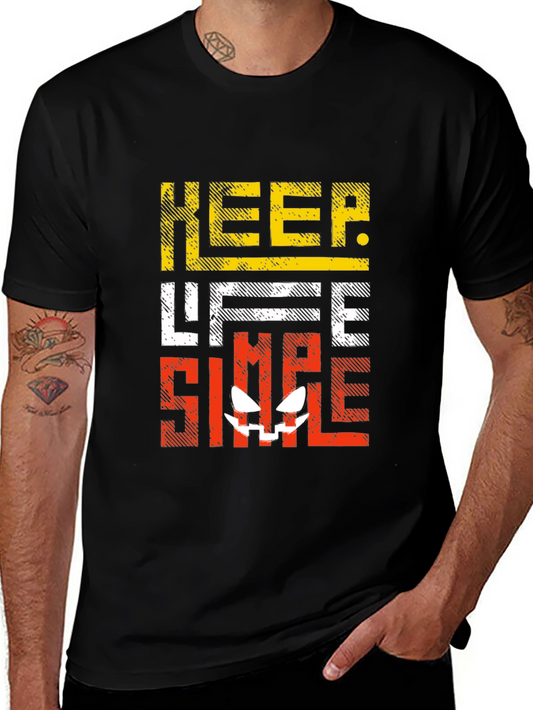 Keep Life Simple Graphic Tee