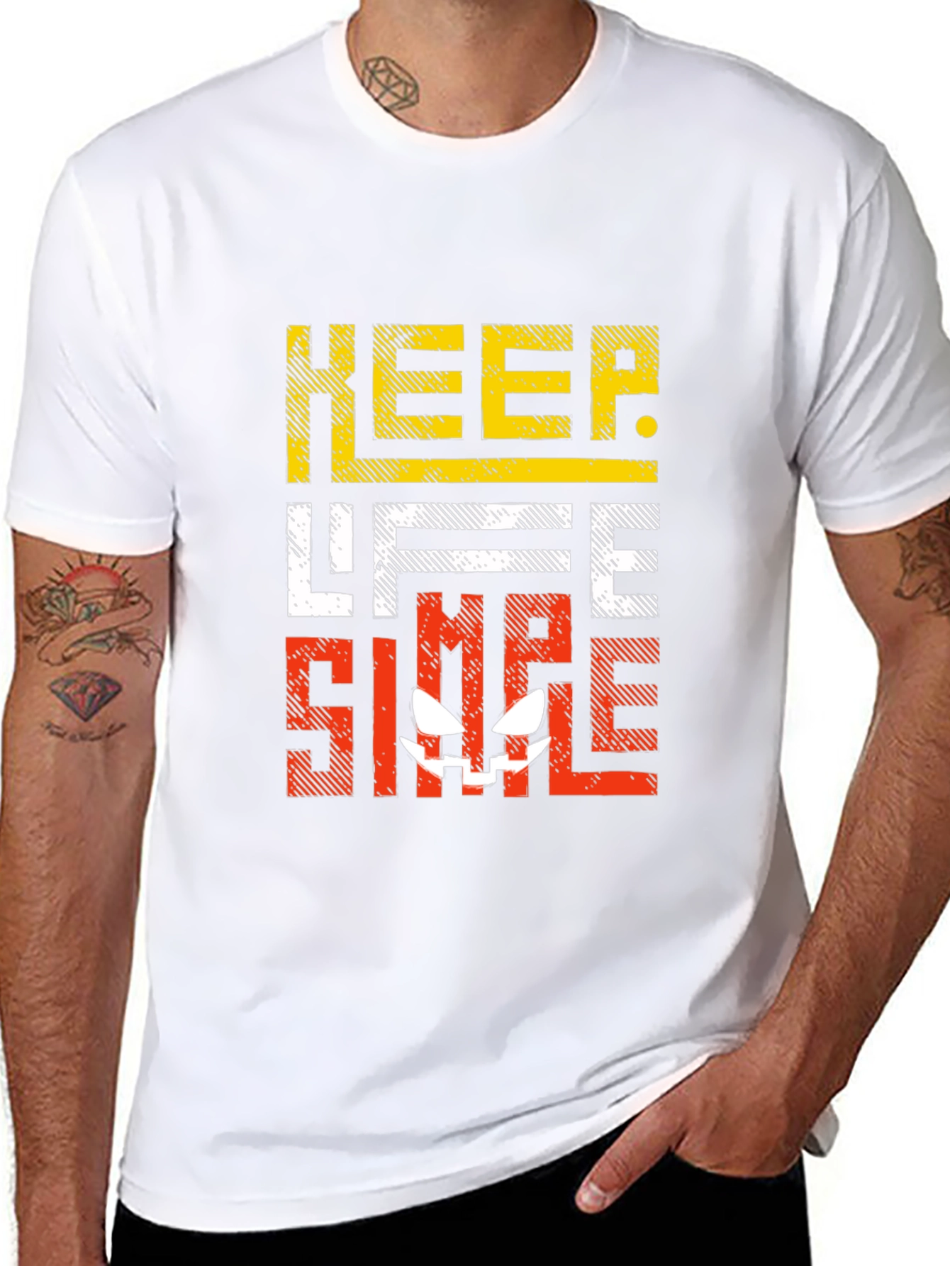 Keep Life Simple Graphic Tee