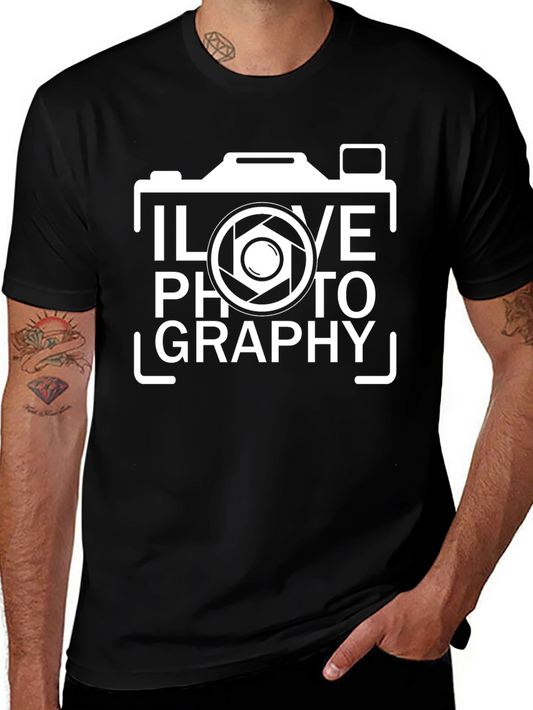 I Love Photography Graphic T-Shirt