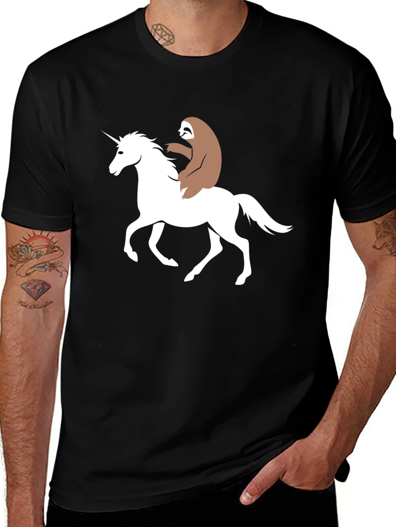 Unicorn & Sloth Graphic Tee