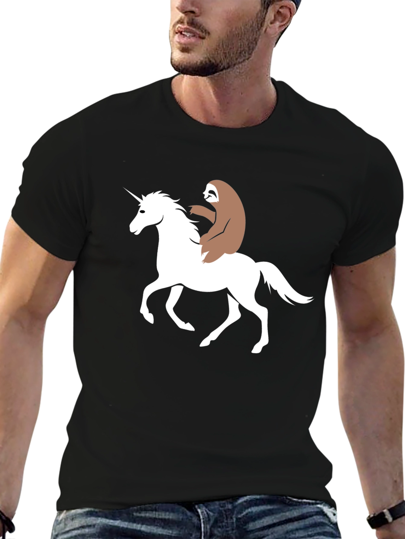 Unicorn & Sloth Graphic Tee
