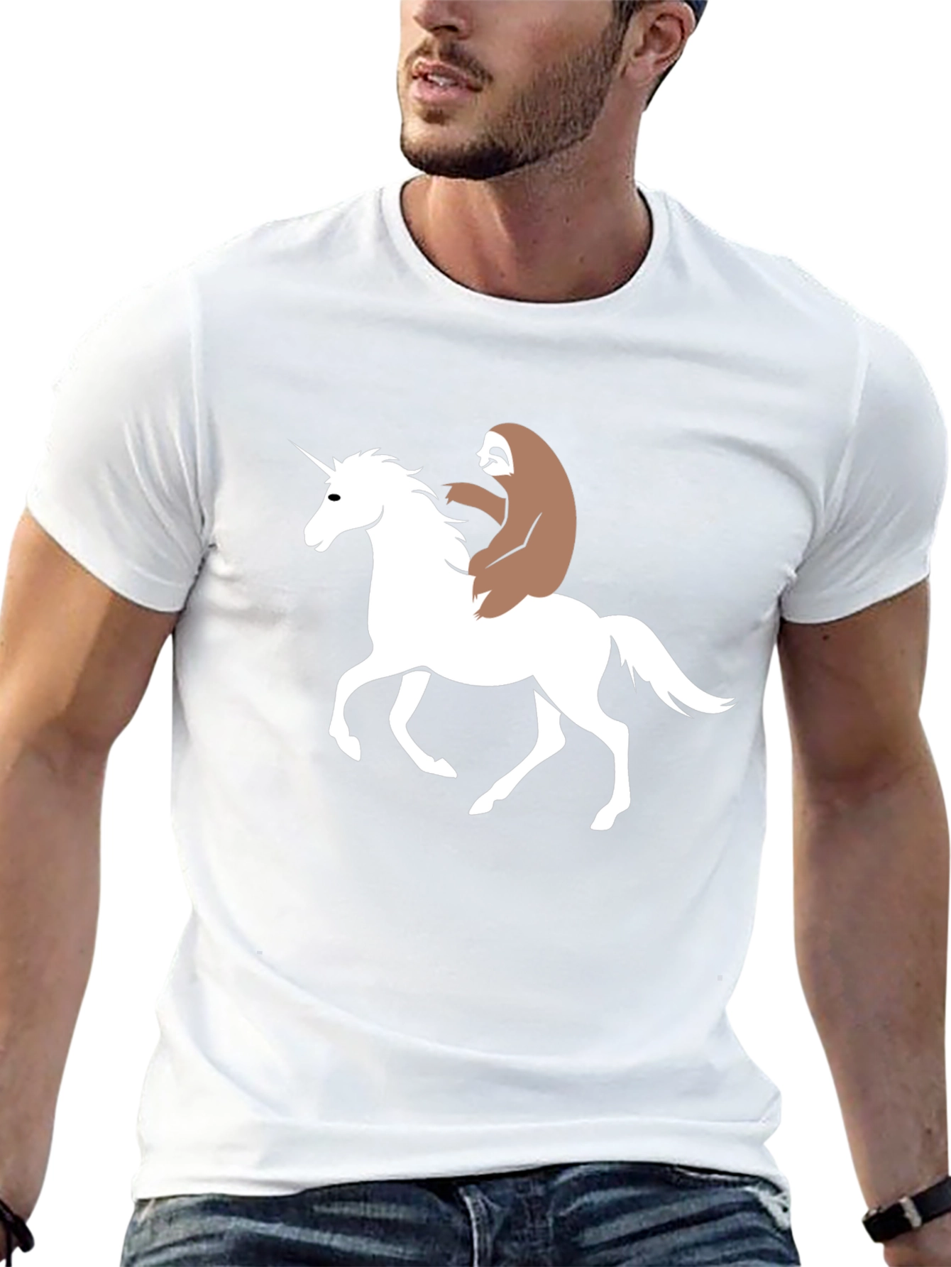 Unicorn & Sloth Graphic Tee