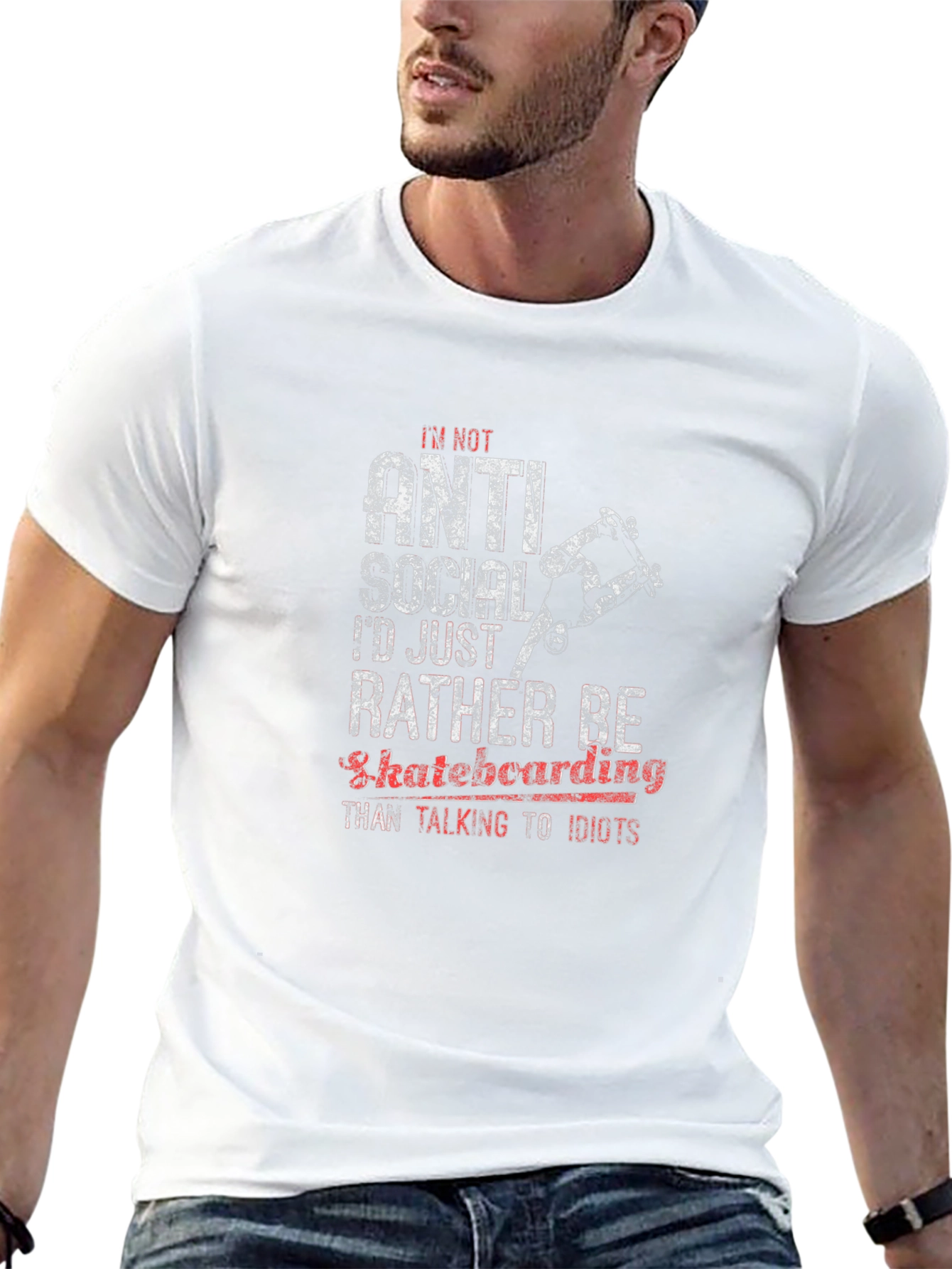 Anti-Social Skateboarding T-Shirt