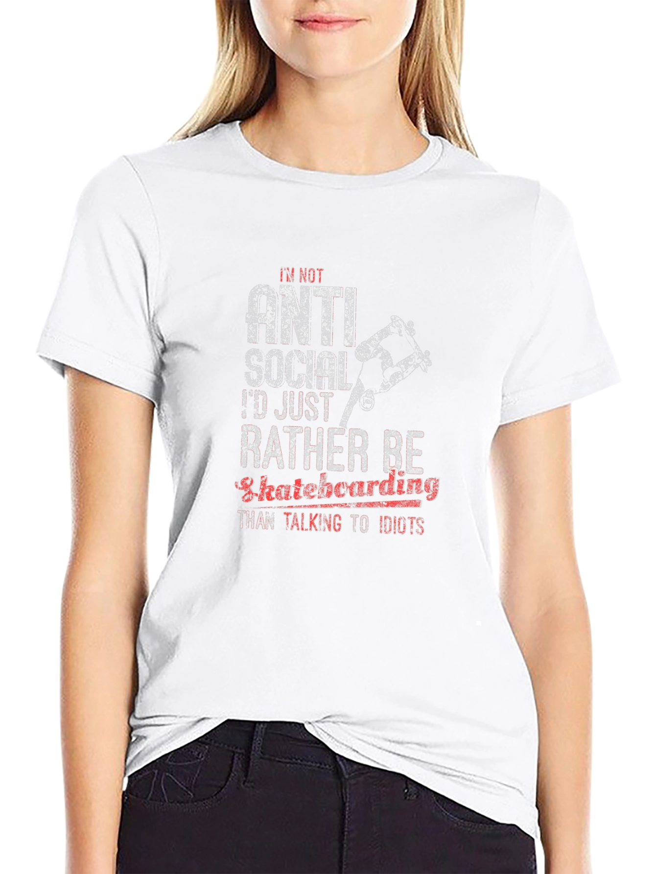 Anti-Social Skateboarding T-Shirt