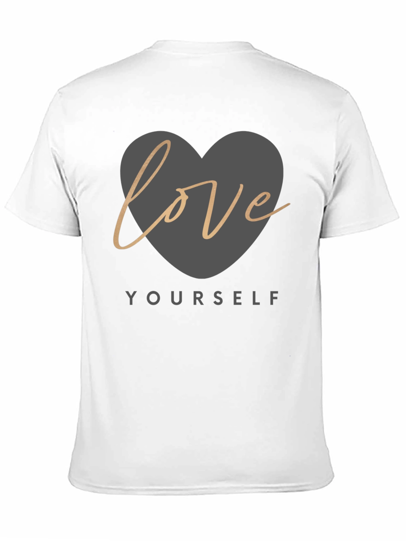 Love Yourself Black Graphic Tee