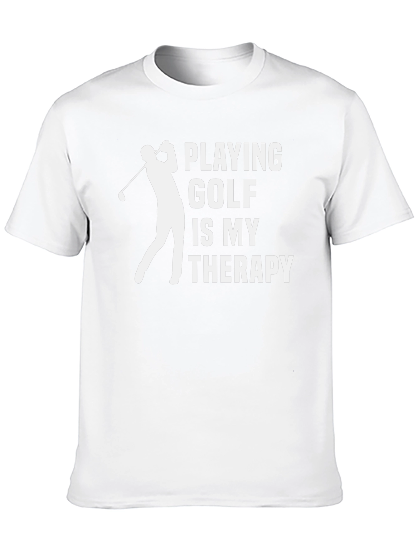 Golf Therapy T-Shirt - Black Tee