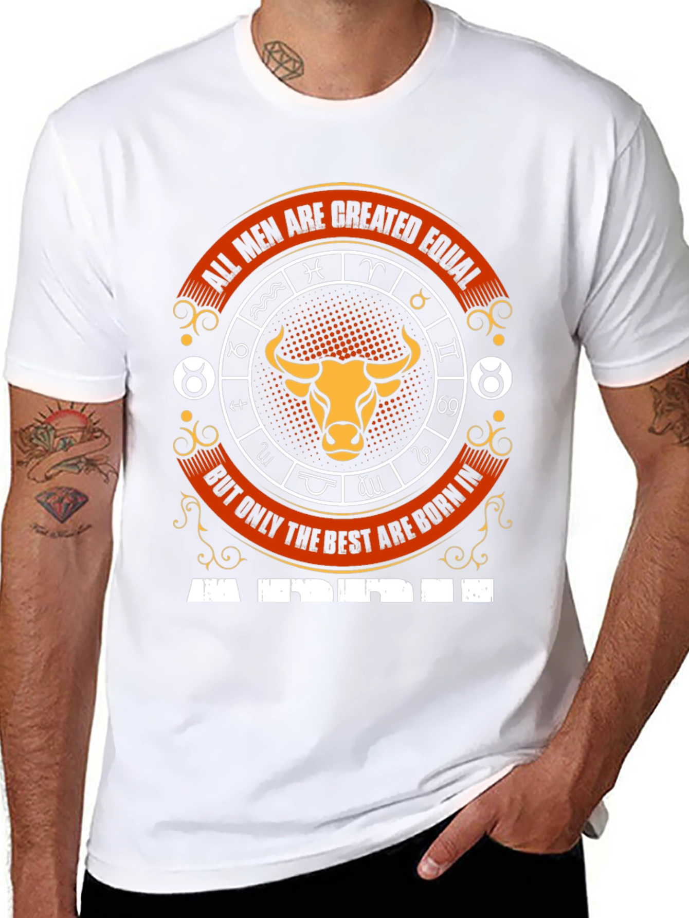Taurus Zodiac Mens T-Shirt