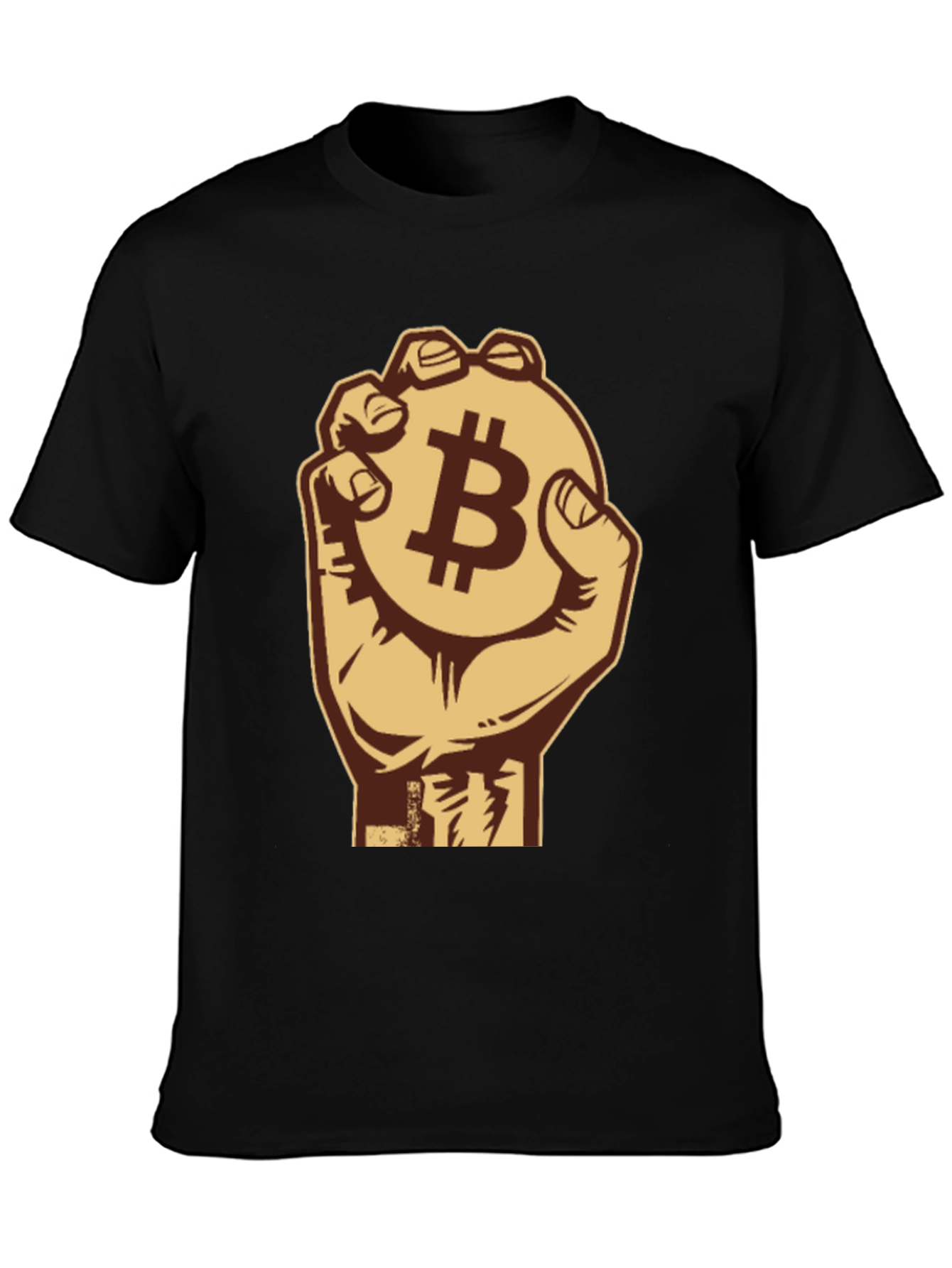 Bitcoin Fist T-Shirt - Crypto Currency Design