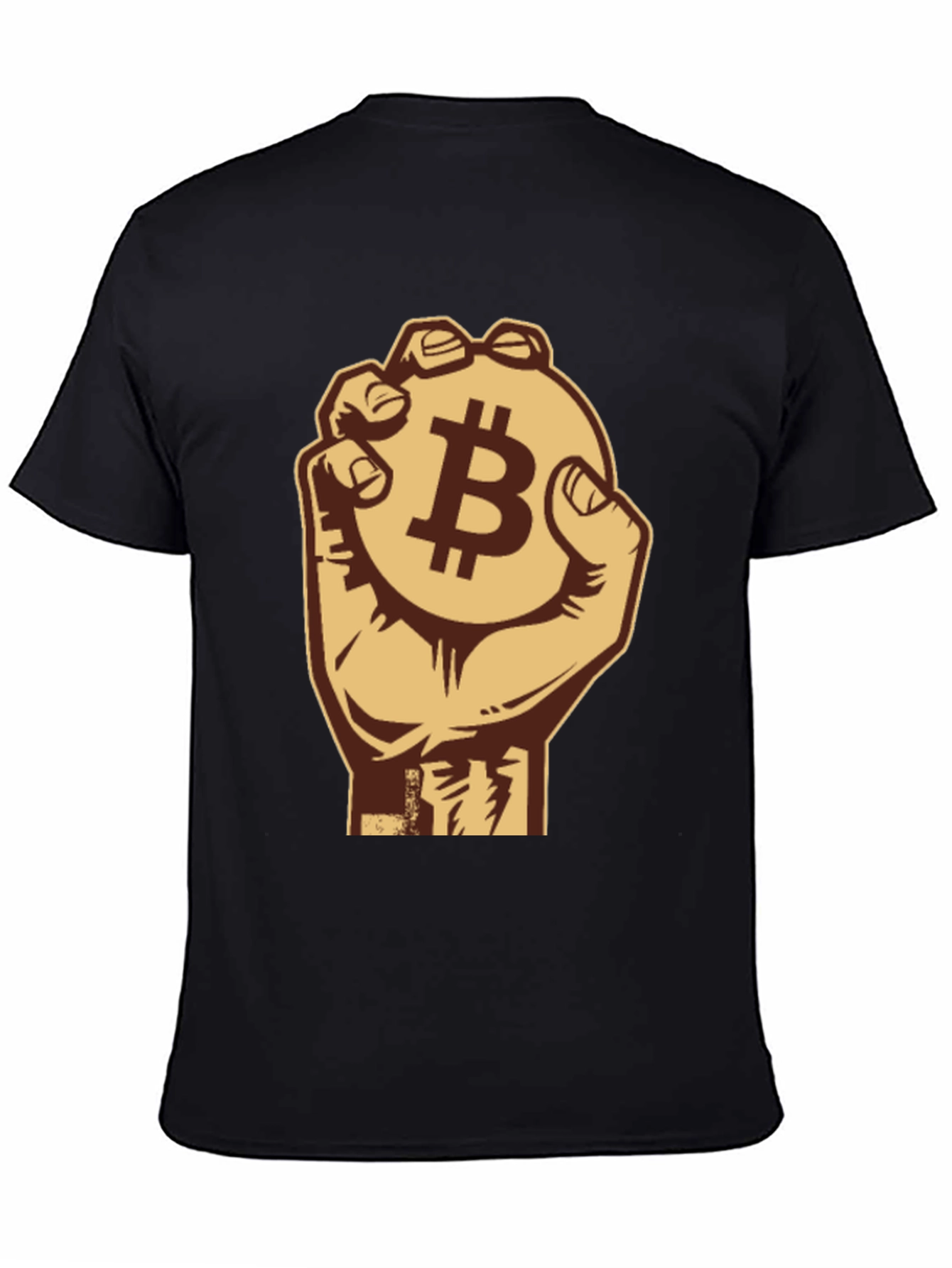 Bitcoin Fist T-Shirt - Crypto Currency Design