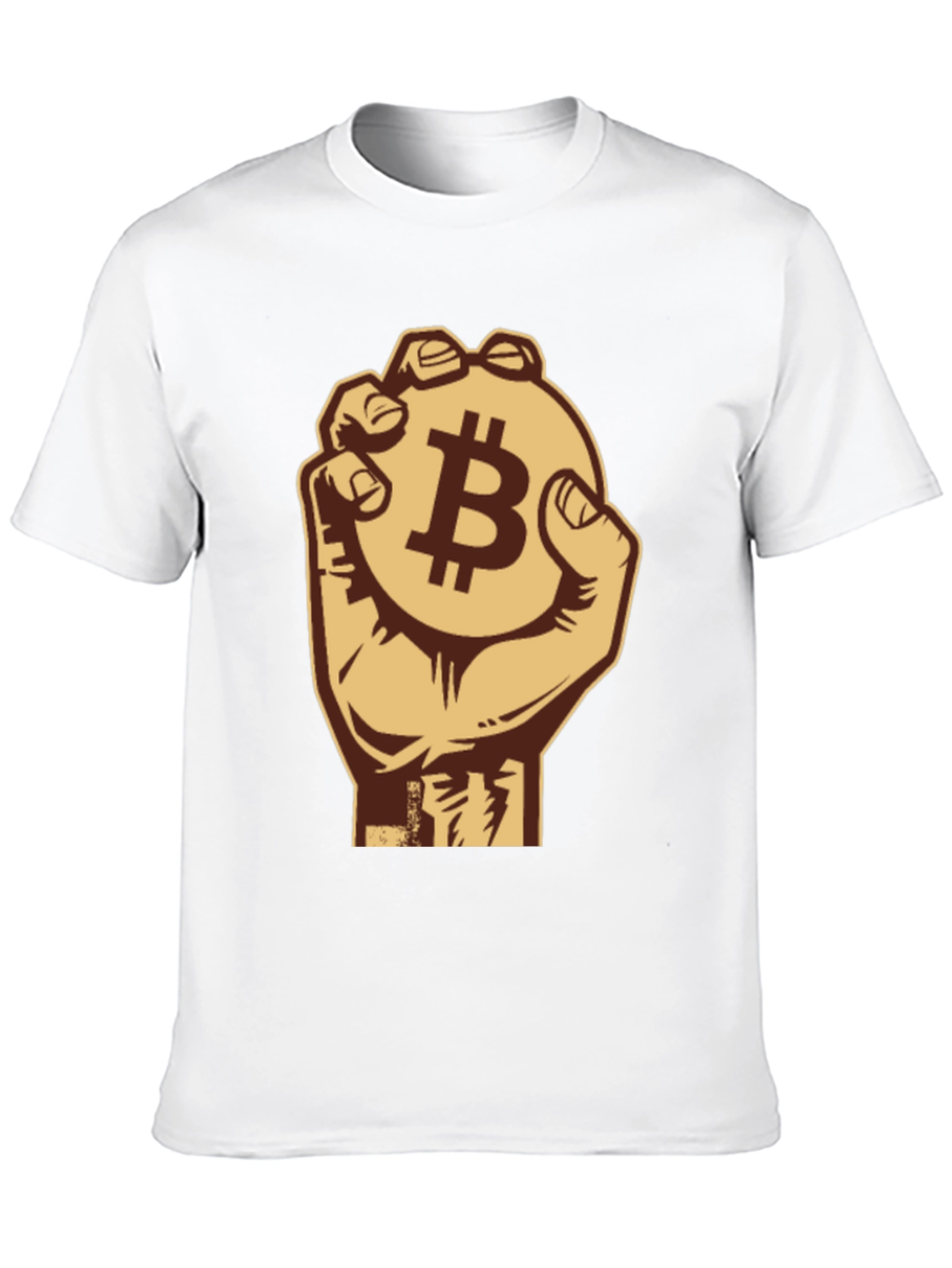 Bitcoin Fist T-Shirt - Crypto Currency Design