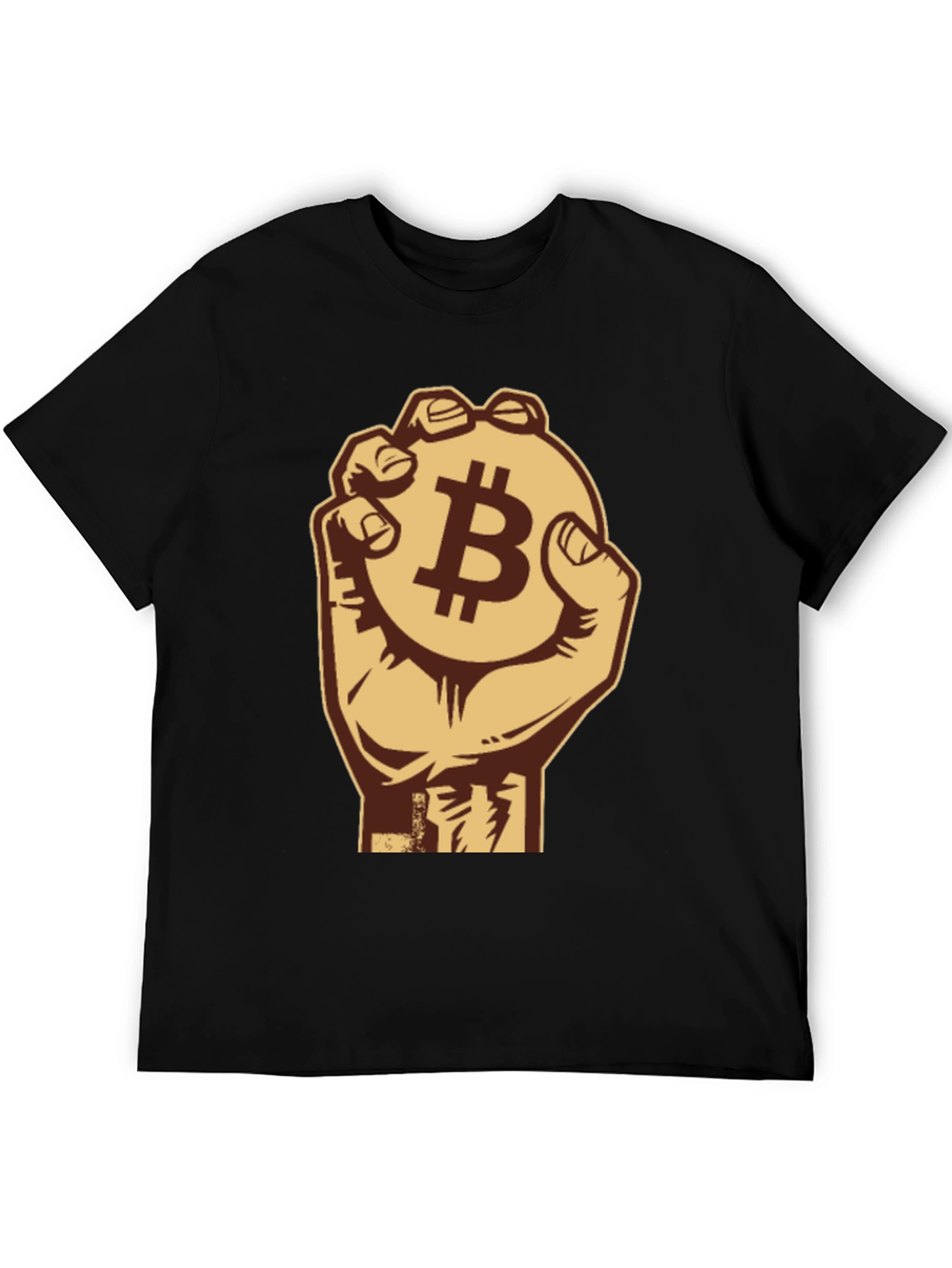 Bitcoin Fist T-Shirt - Crypto Currency Design