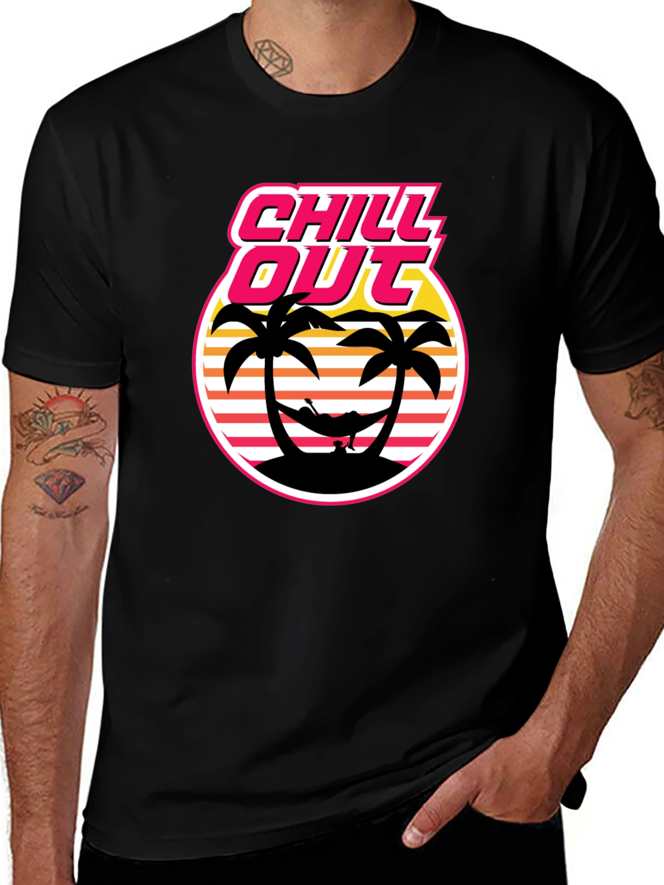 Chill Out T-Shirt - Tropical Vacation Vibes