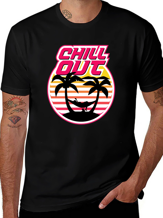 Chill Out T-Shirt - Tropical Vacation Vibes