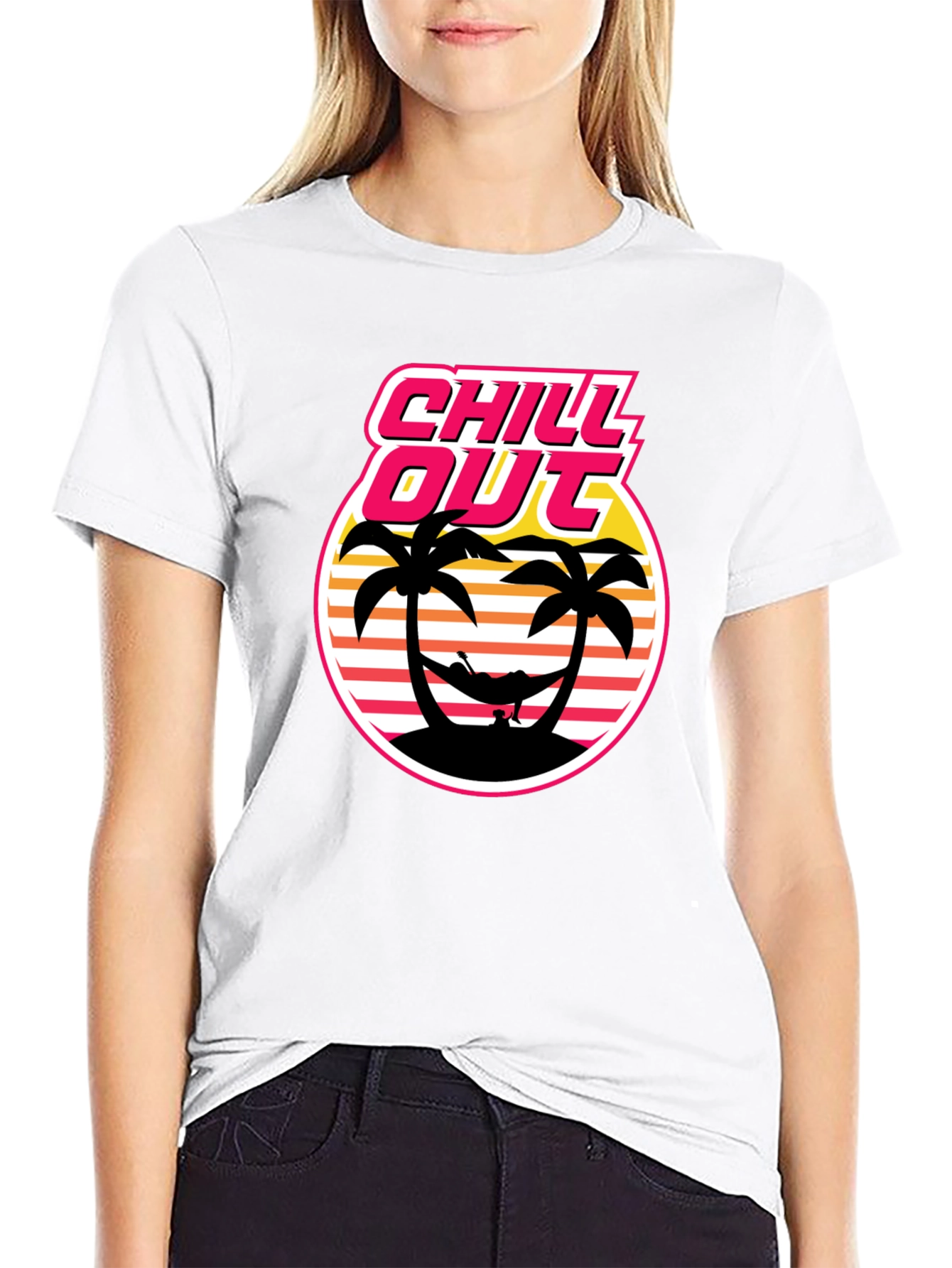 Chill Out T-Shirt - Tropical Vacation Vibes
