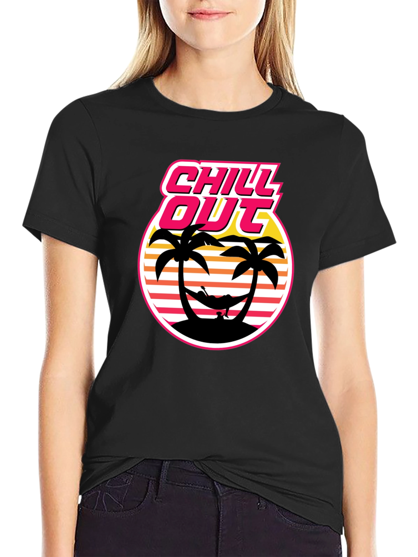 Chill Out T-Shirt - Tropical Vacation Vibes