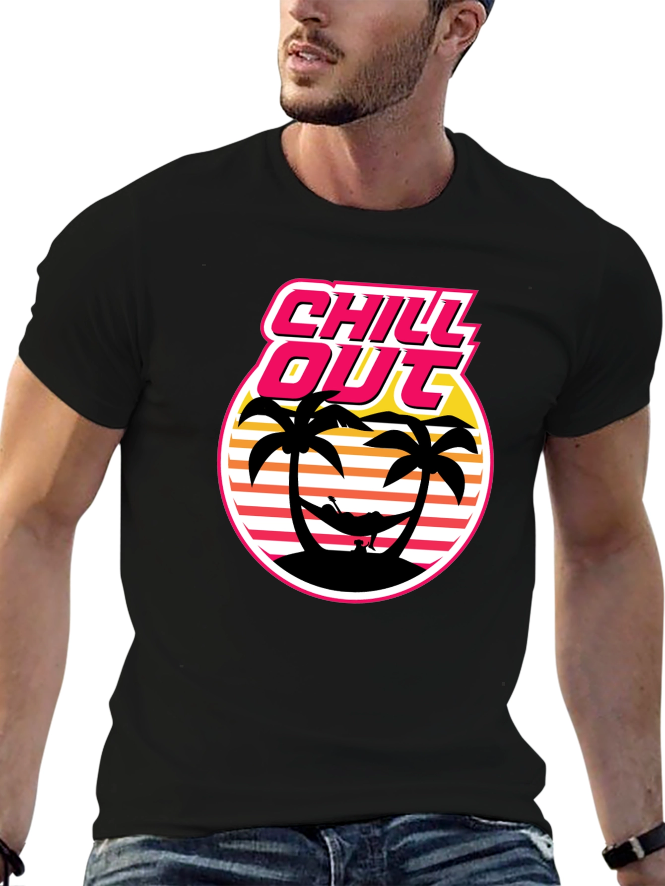 Chill Out T-Shirt - Tropical Vacation Vibes