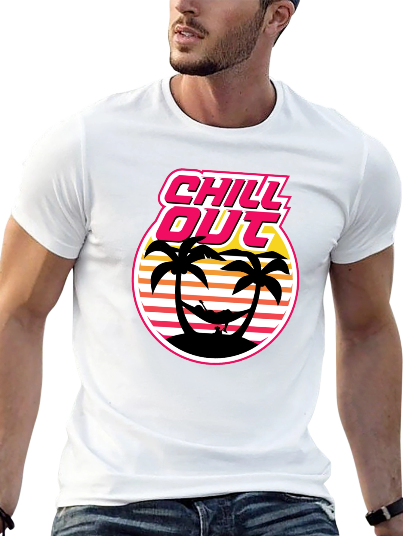 Chill Out T-Shirt - Tropical Vacation Vibes