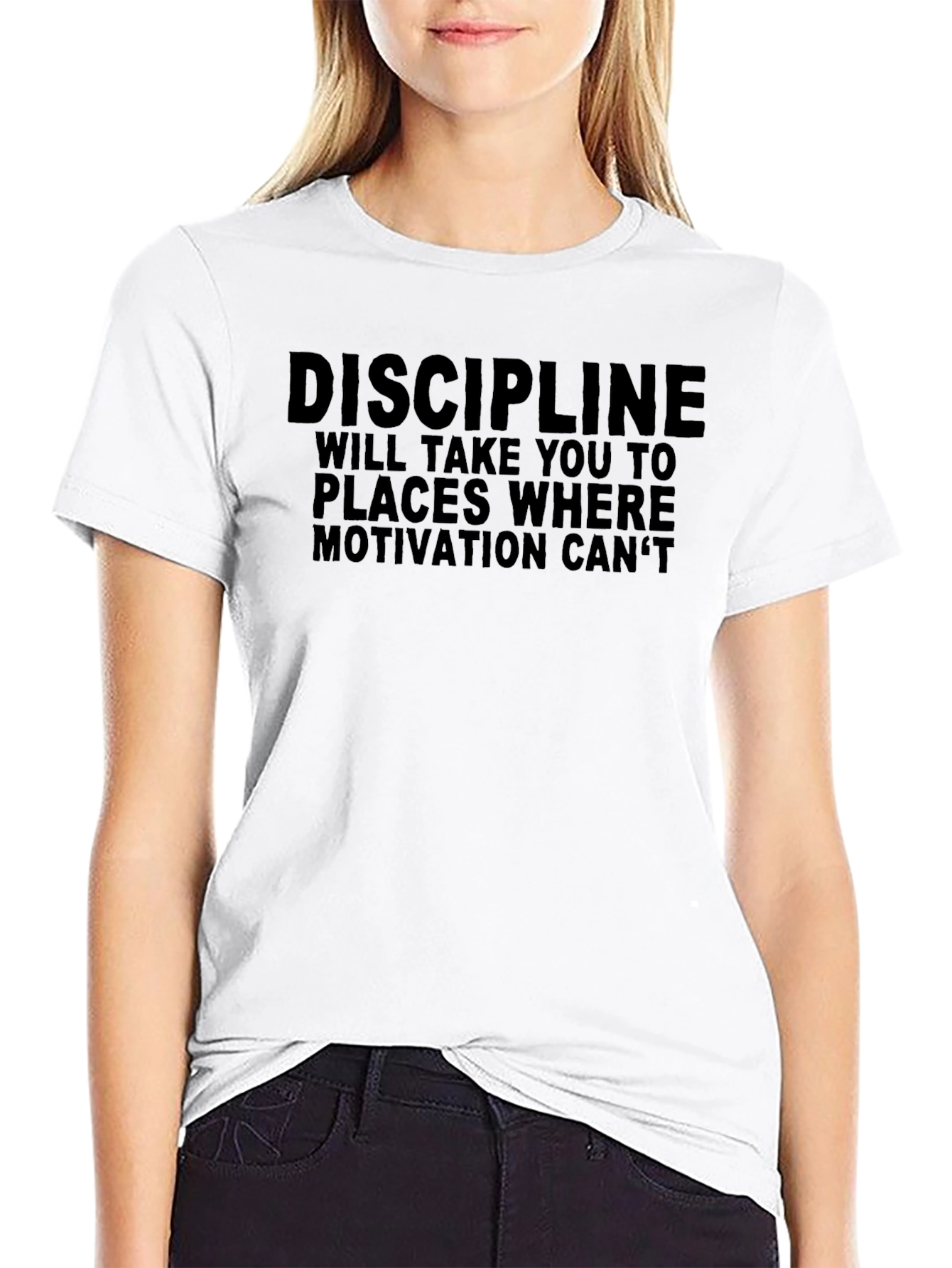 Discipline Motivational T-Shirt