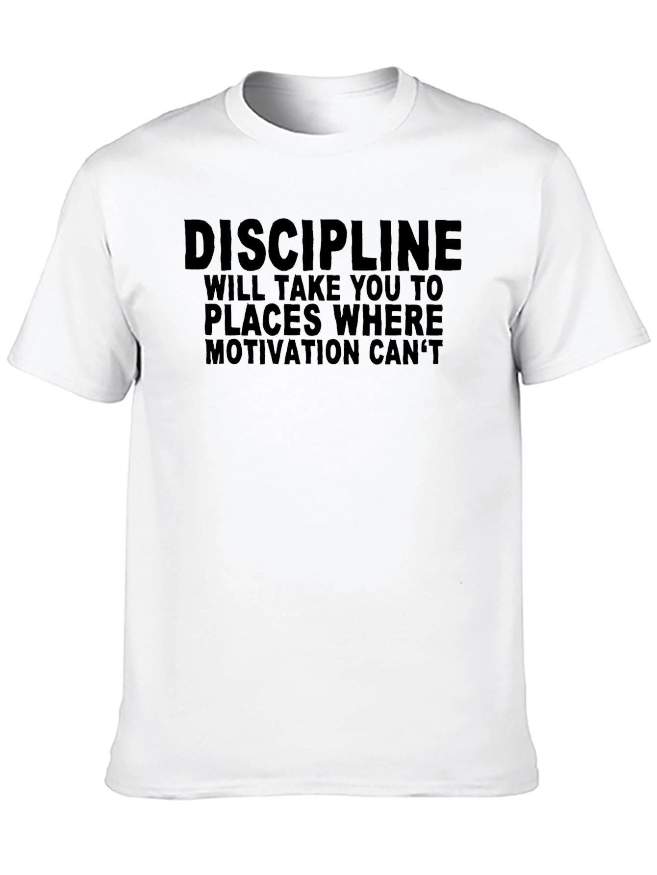 Discipline Motivational T-Shirt
