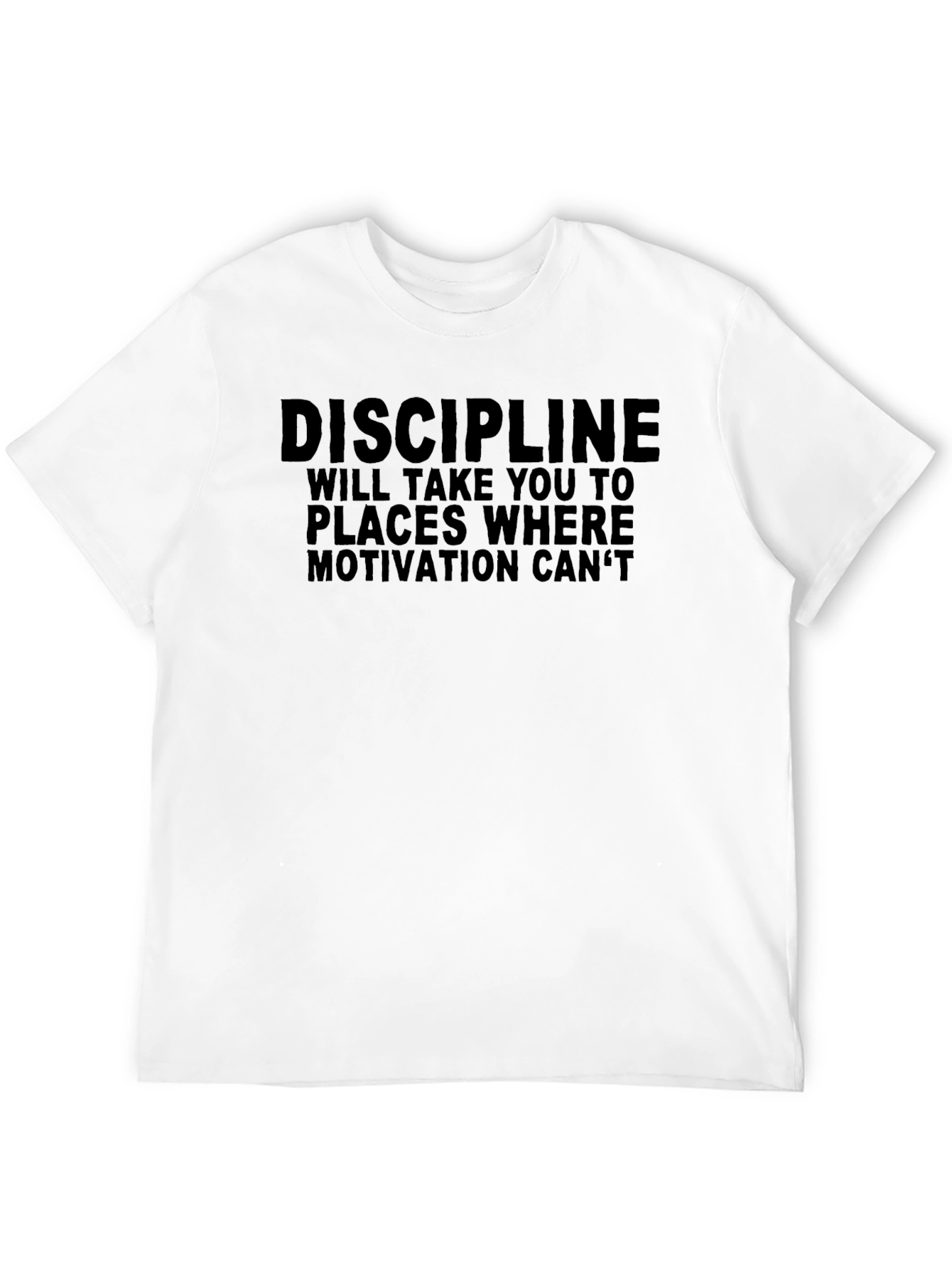 Discipline Motivational T-Shirt