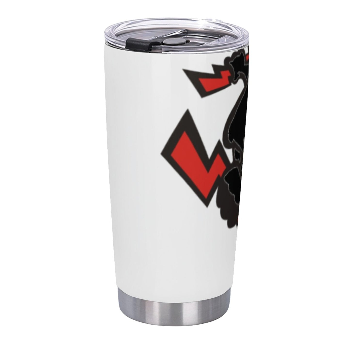 Stylish Insulated Travel Tumbler - Stainless Steel Graphic Design Cup