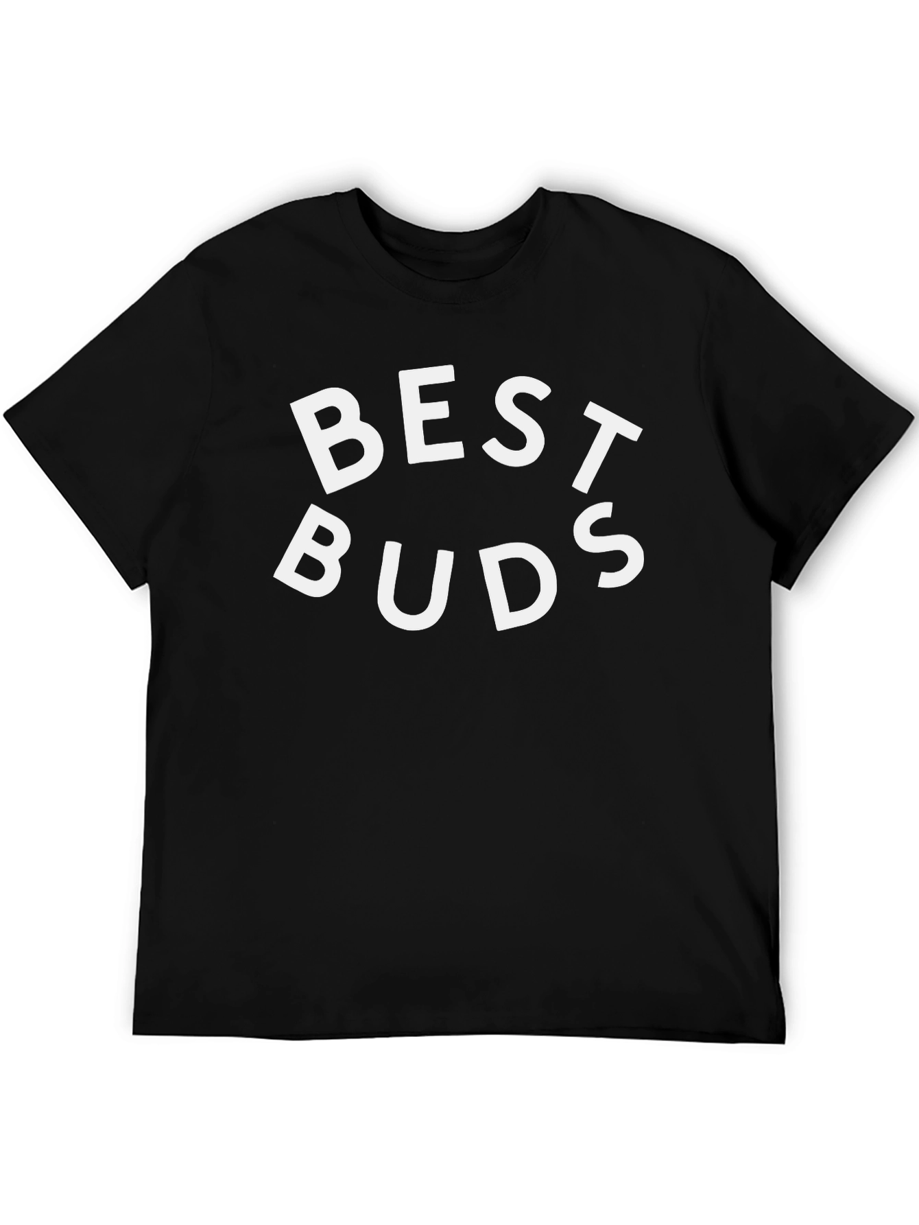 Best Buds Graphic Tee - Trendy Crewneck T-Shirt