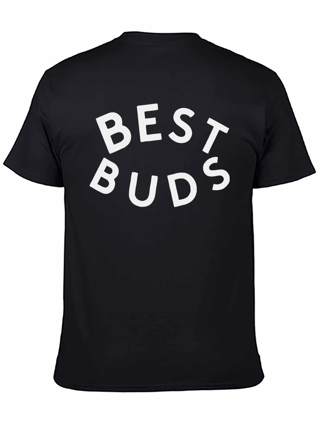 Best Buds Graphic Tee - Trendy Crewneck T-Shirt