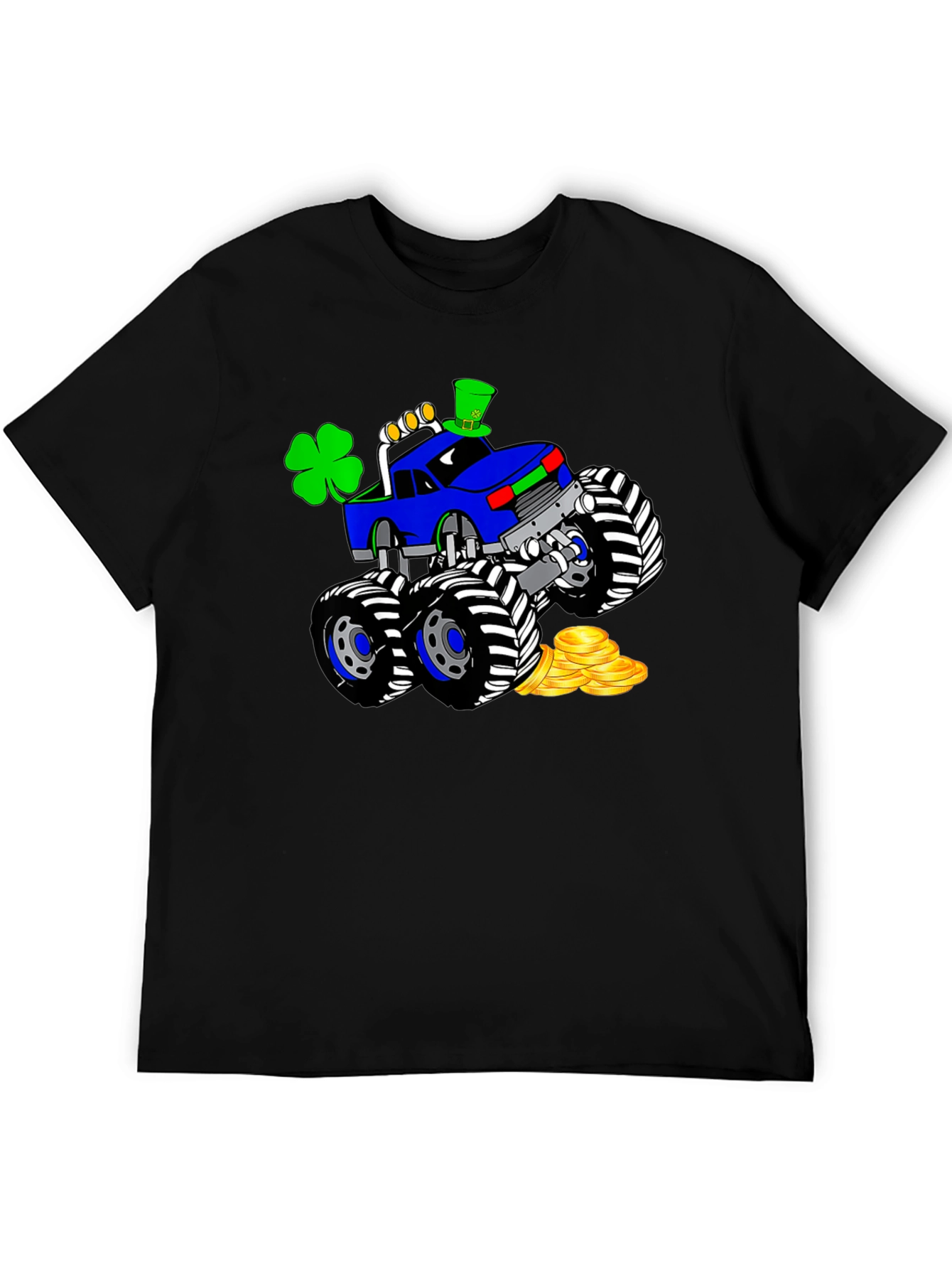 St. Patricks Day Monster Truck T-Shirt