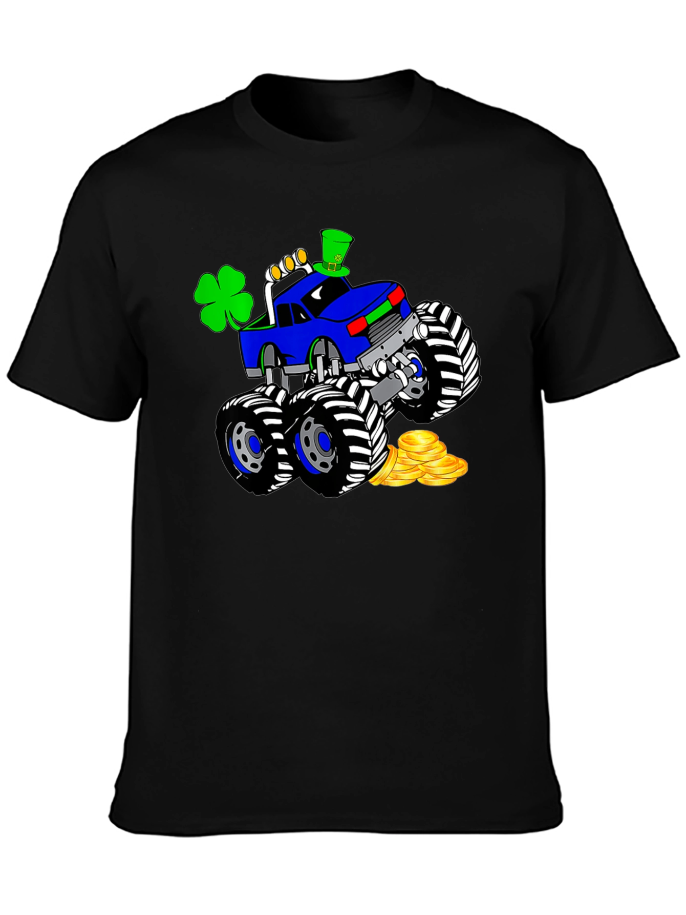 St. Patricks Day Monster Truck T-Shirt