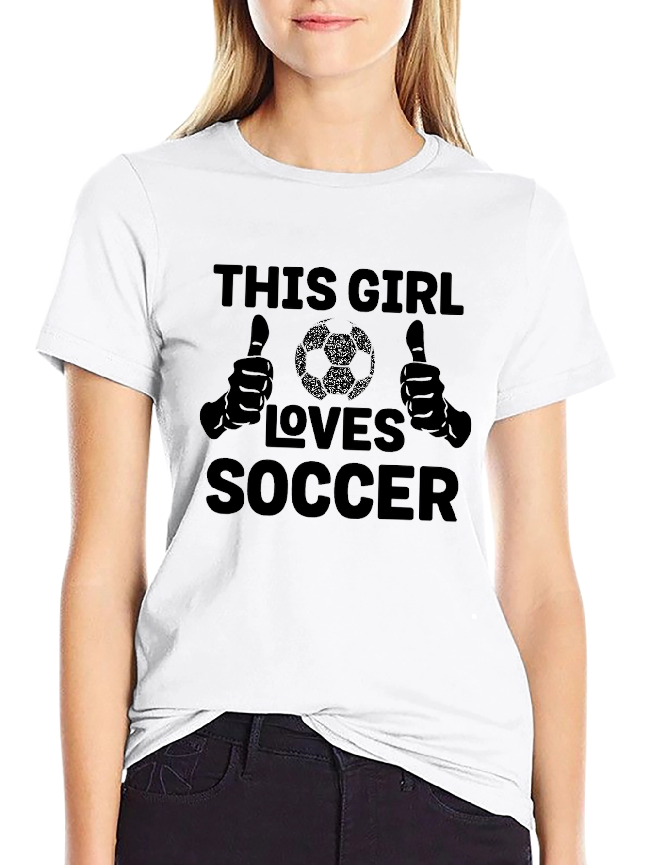 This Girl Loves Soccer T-Shirt