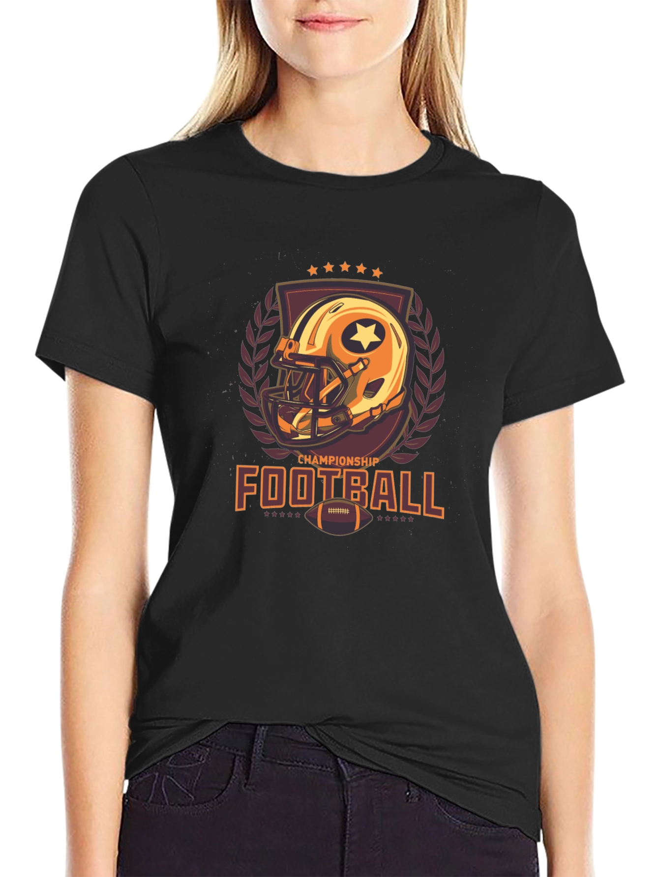 Football Championship Graphic T-Shirt