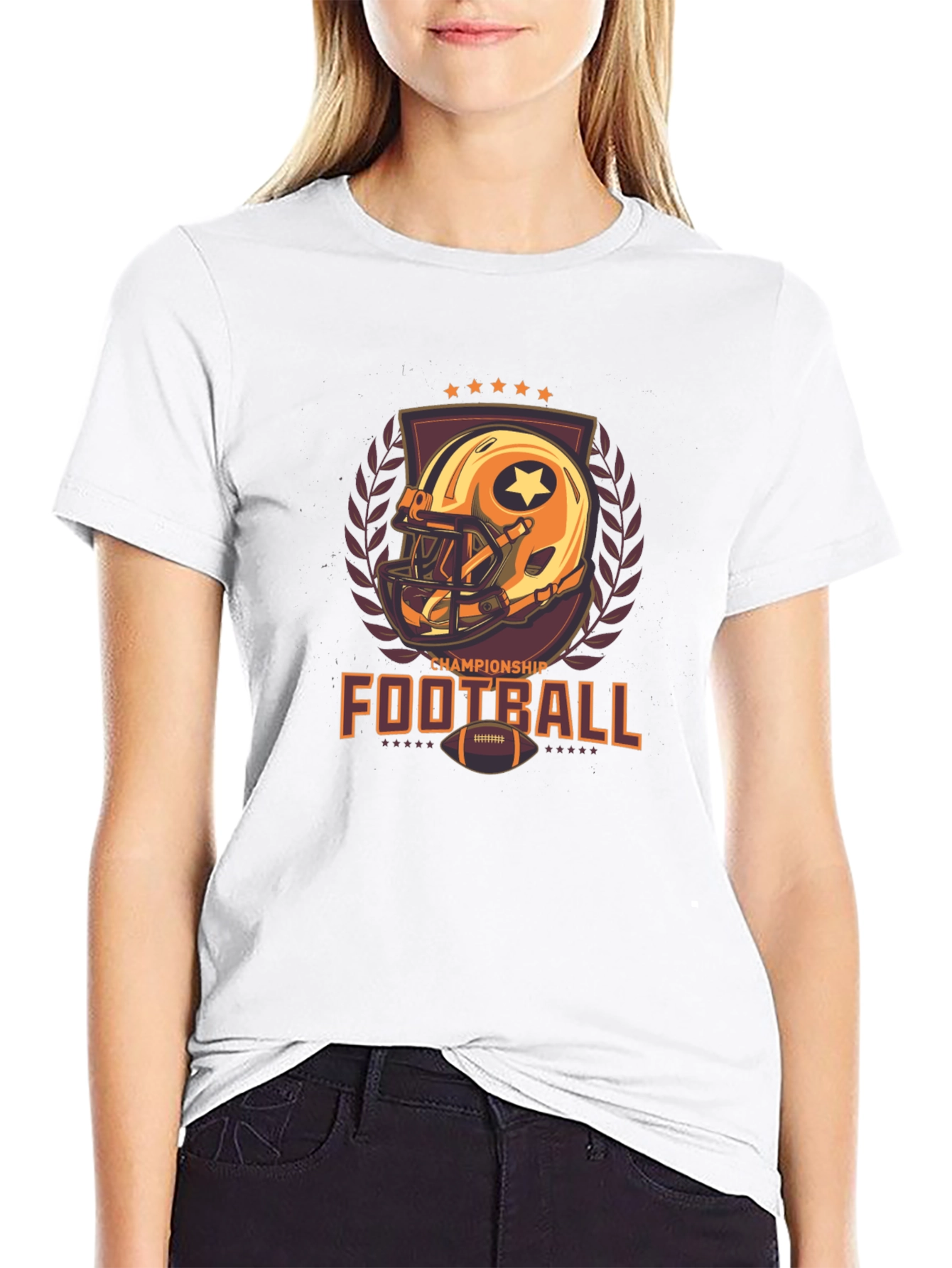 Football Championship Graphic T-Shirt