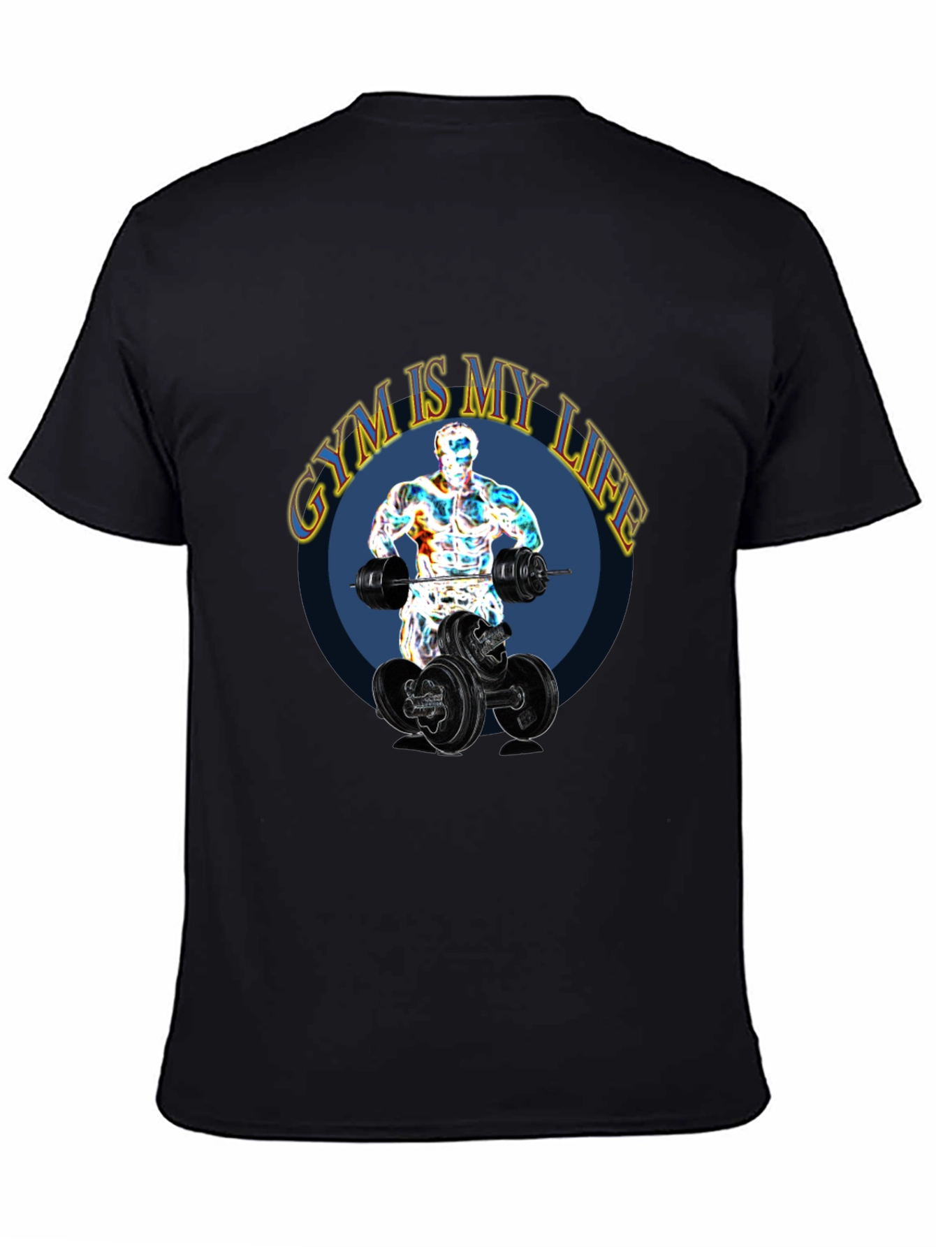 Gym Is My Life Graphic T-Shirt