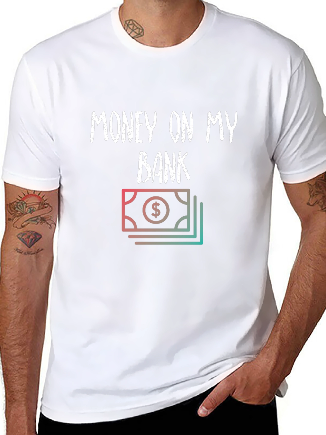 Money On My Bank Graphic T-Shirt