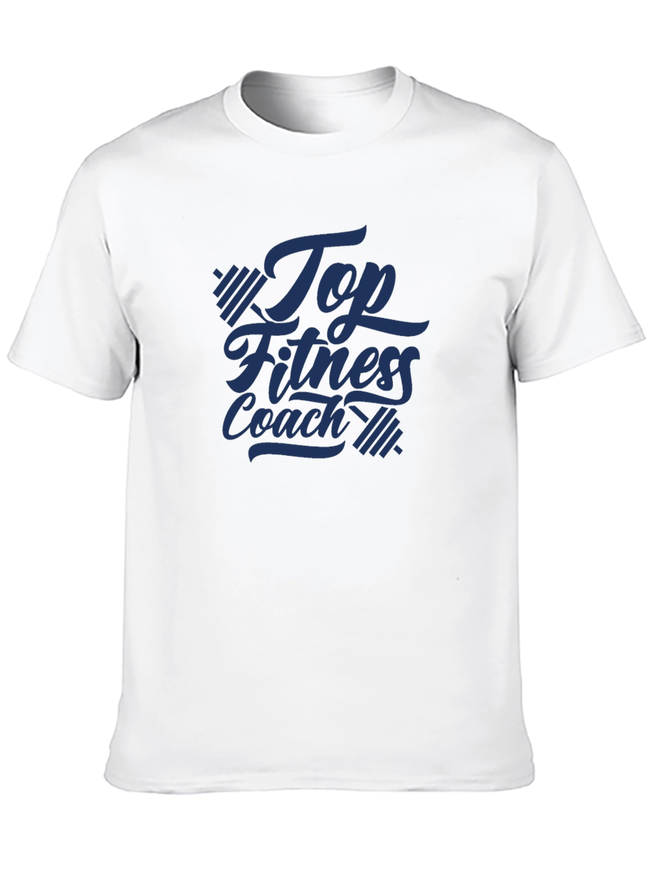 Top Fitness Coach Graphic Tee - Gym Motivation