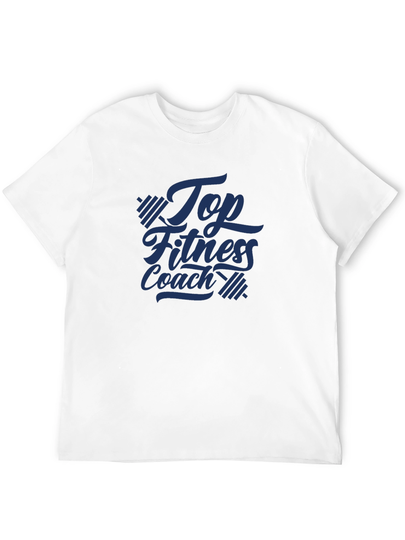 Top Fitness Coach Graphic Tee - Gym Motivation