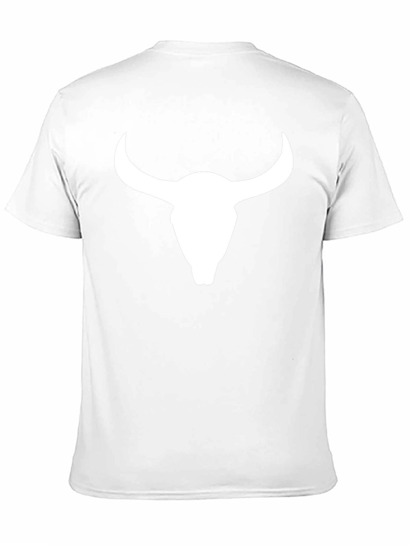 Bull Skull Graphic Tee - Classic Comfort