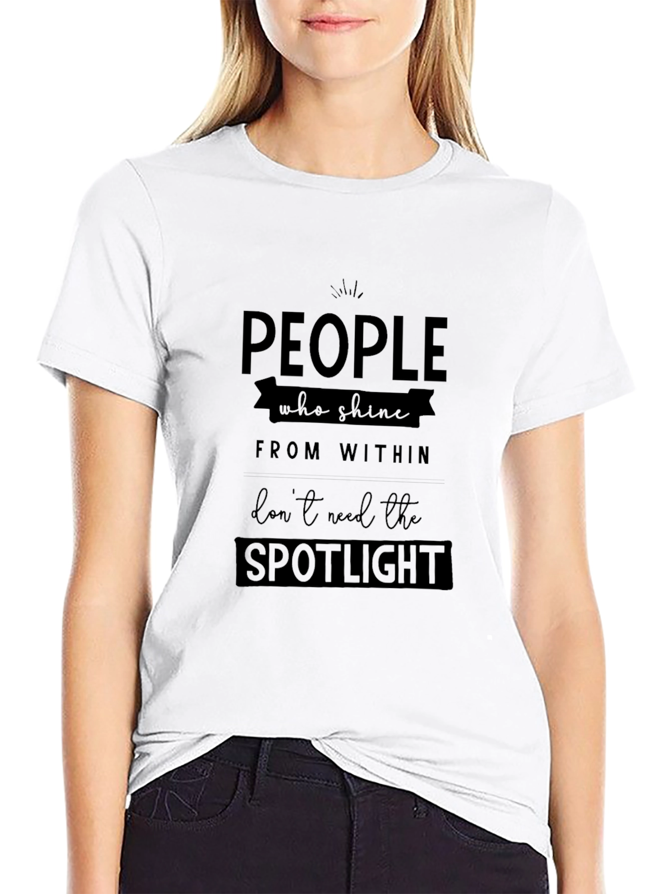 Inspirational Quote Graphic Tee