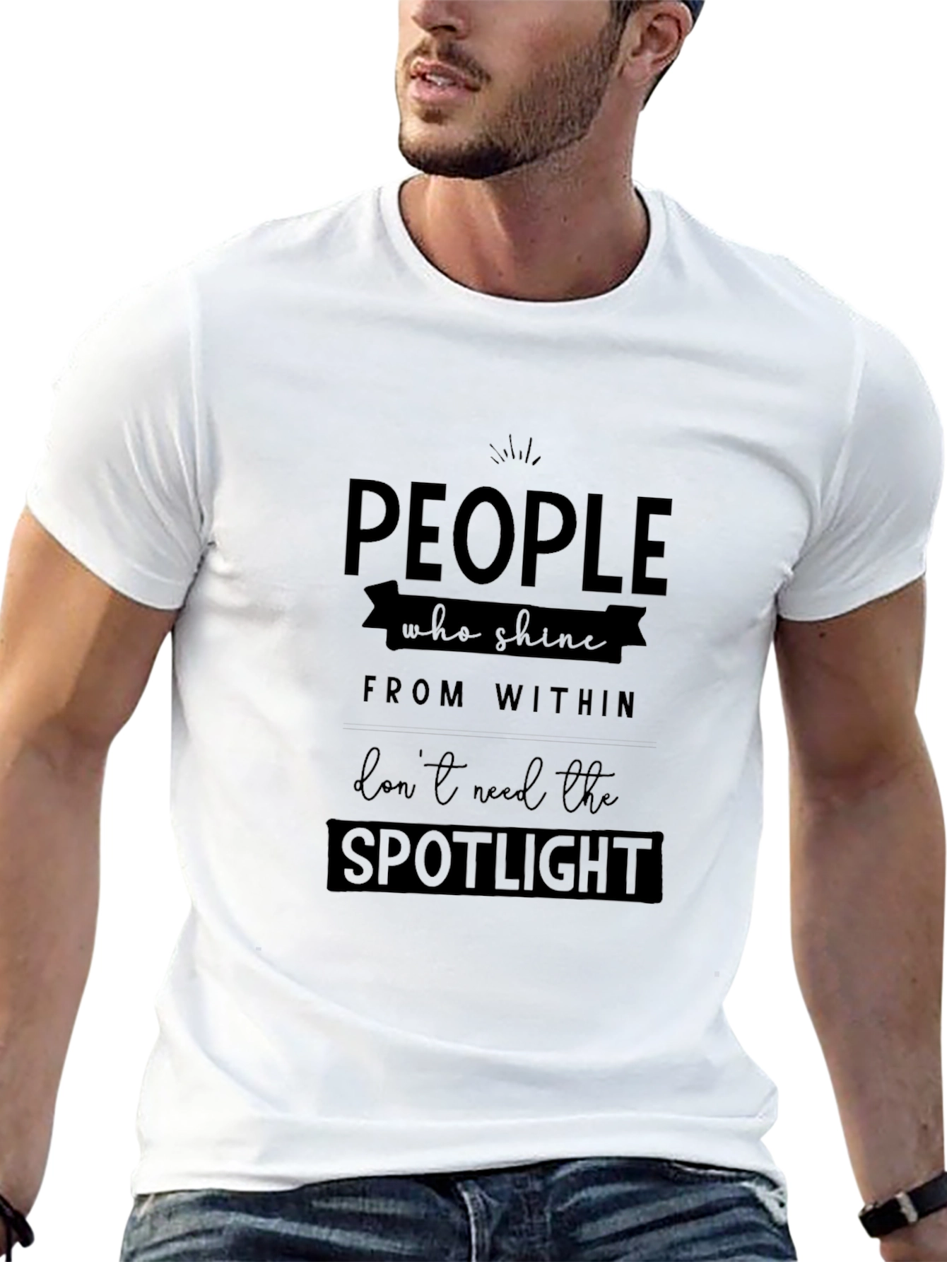 Inspirational Quote Graphic Tee