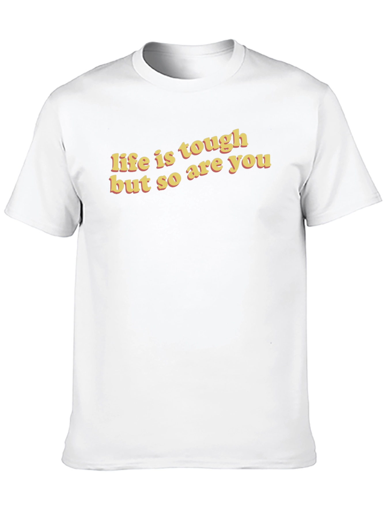 Life is Tough Graphic Tee - Black
