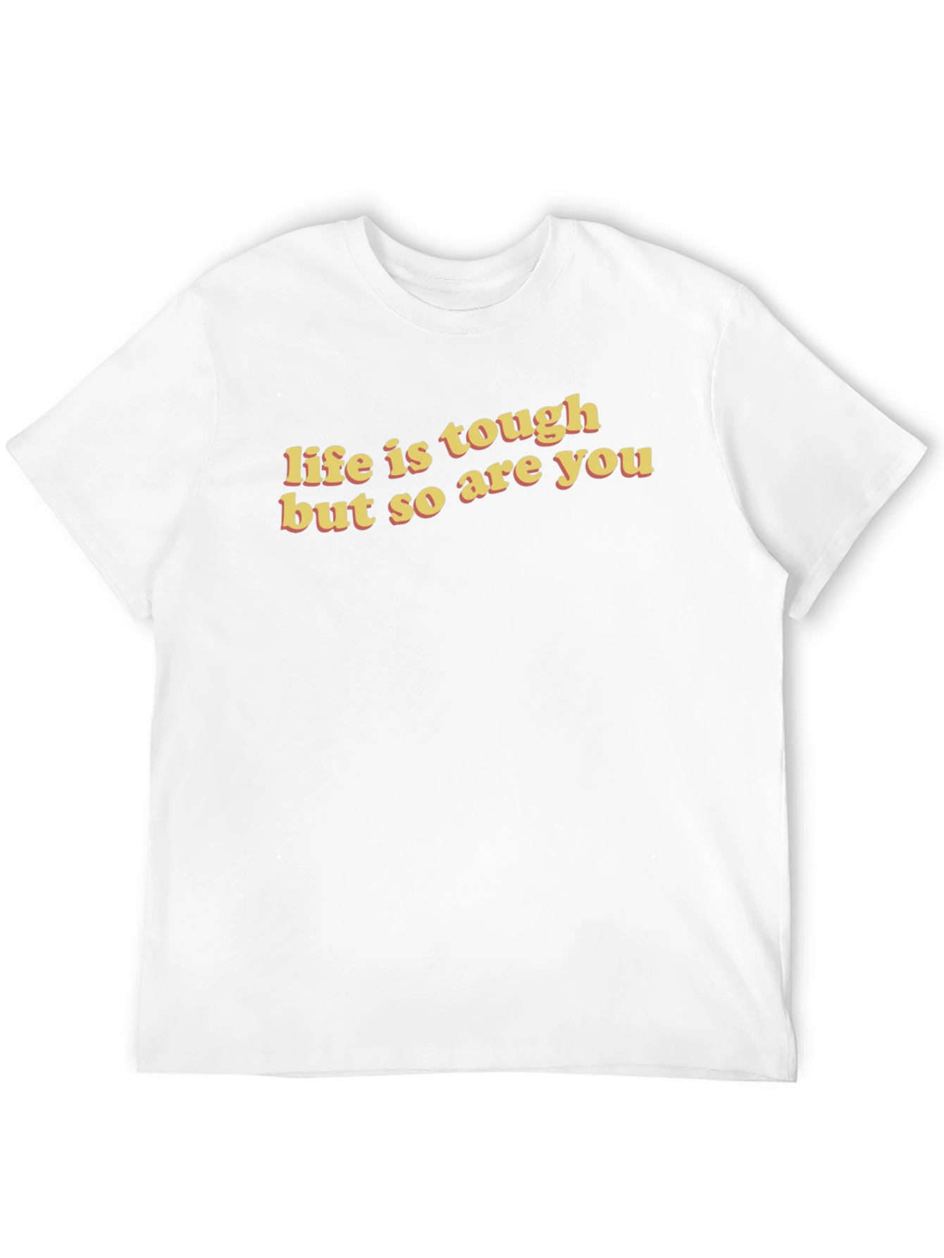 Life is Tough Graphic Tee - Black