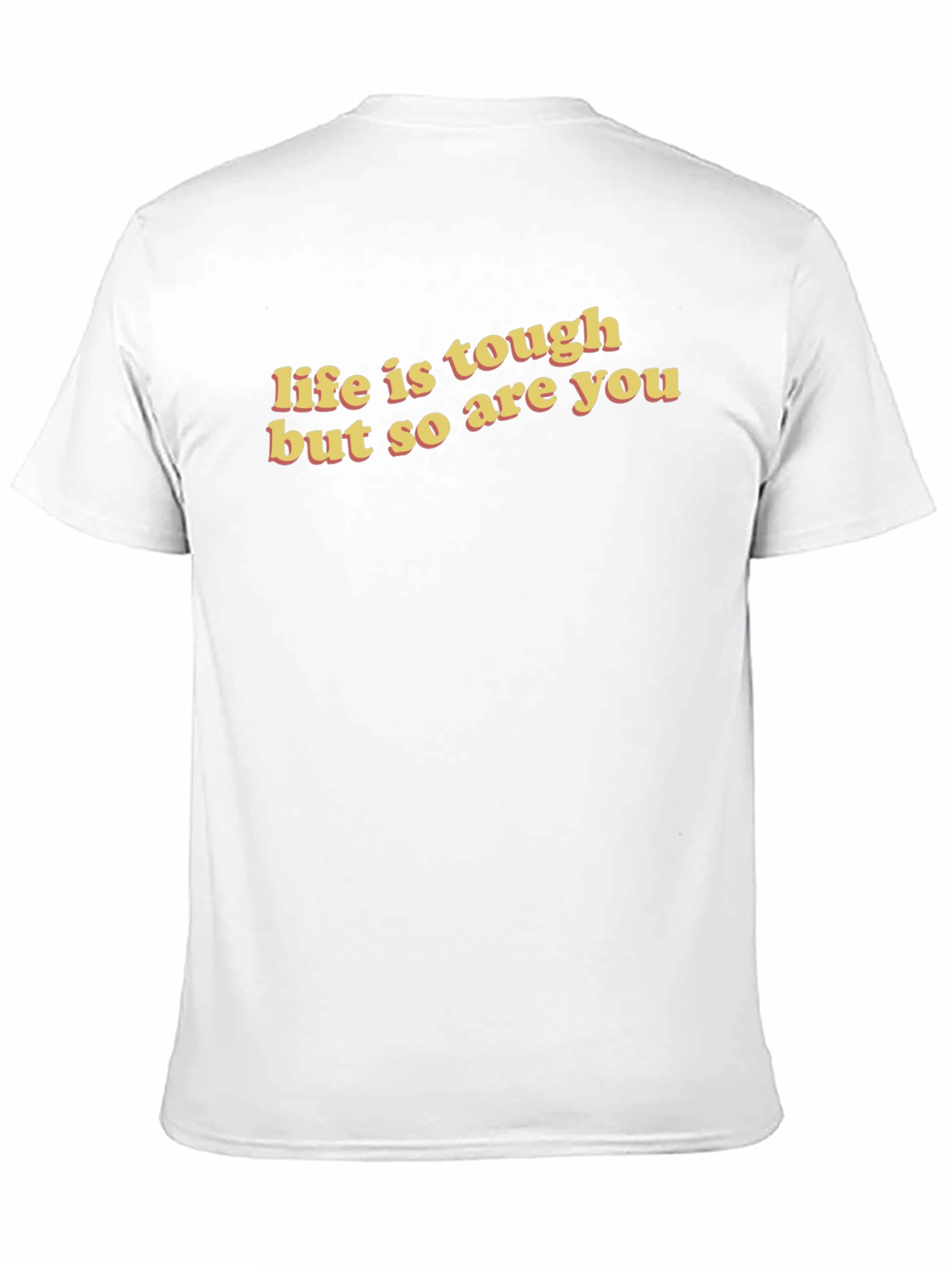 Life is Tough Graphic Tee - Black