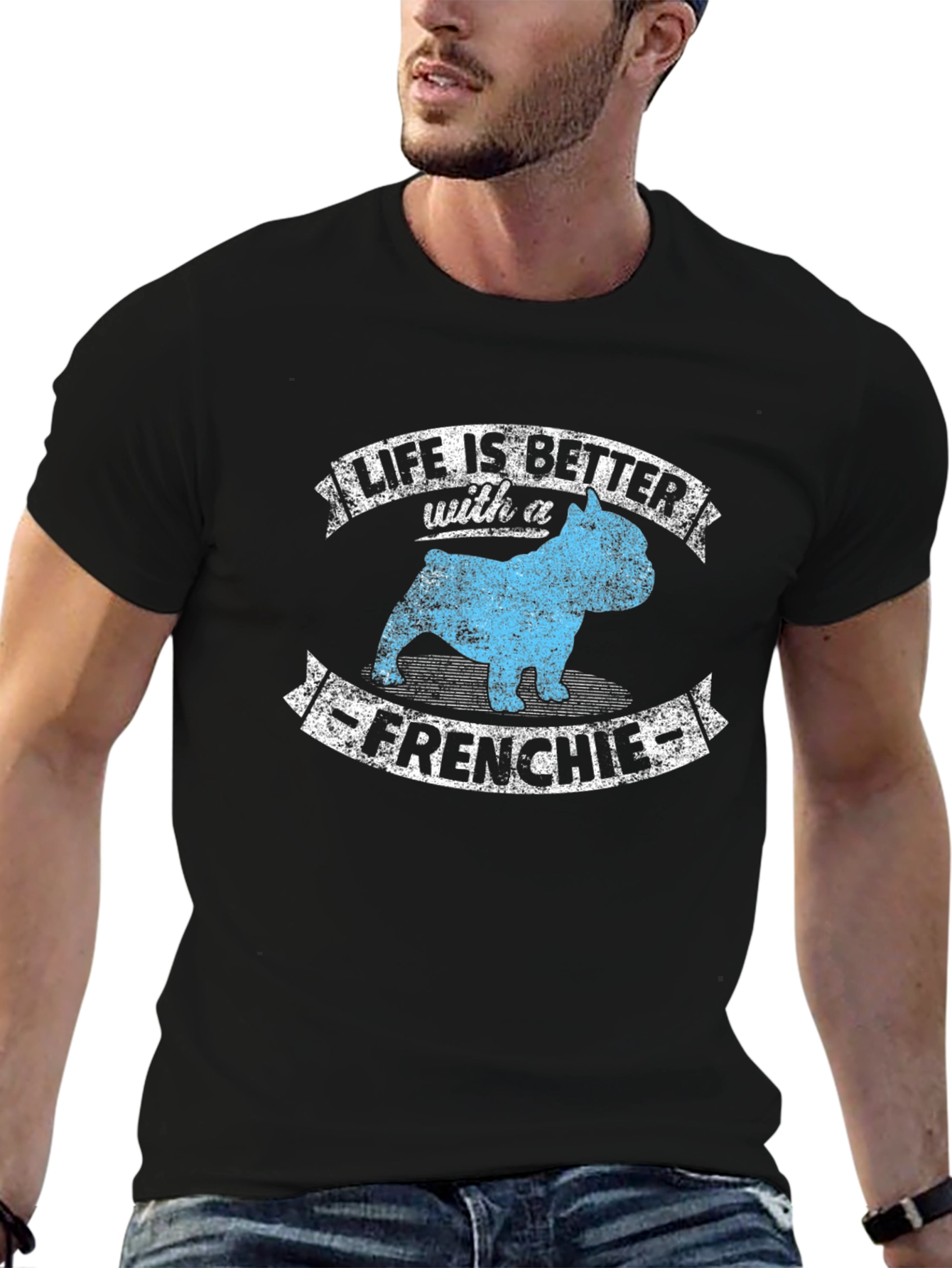 Life is Better with a Frenchie T-Shirt