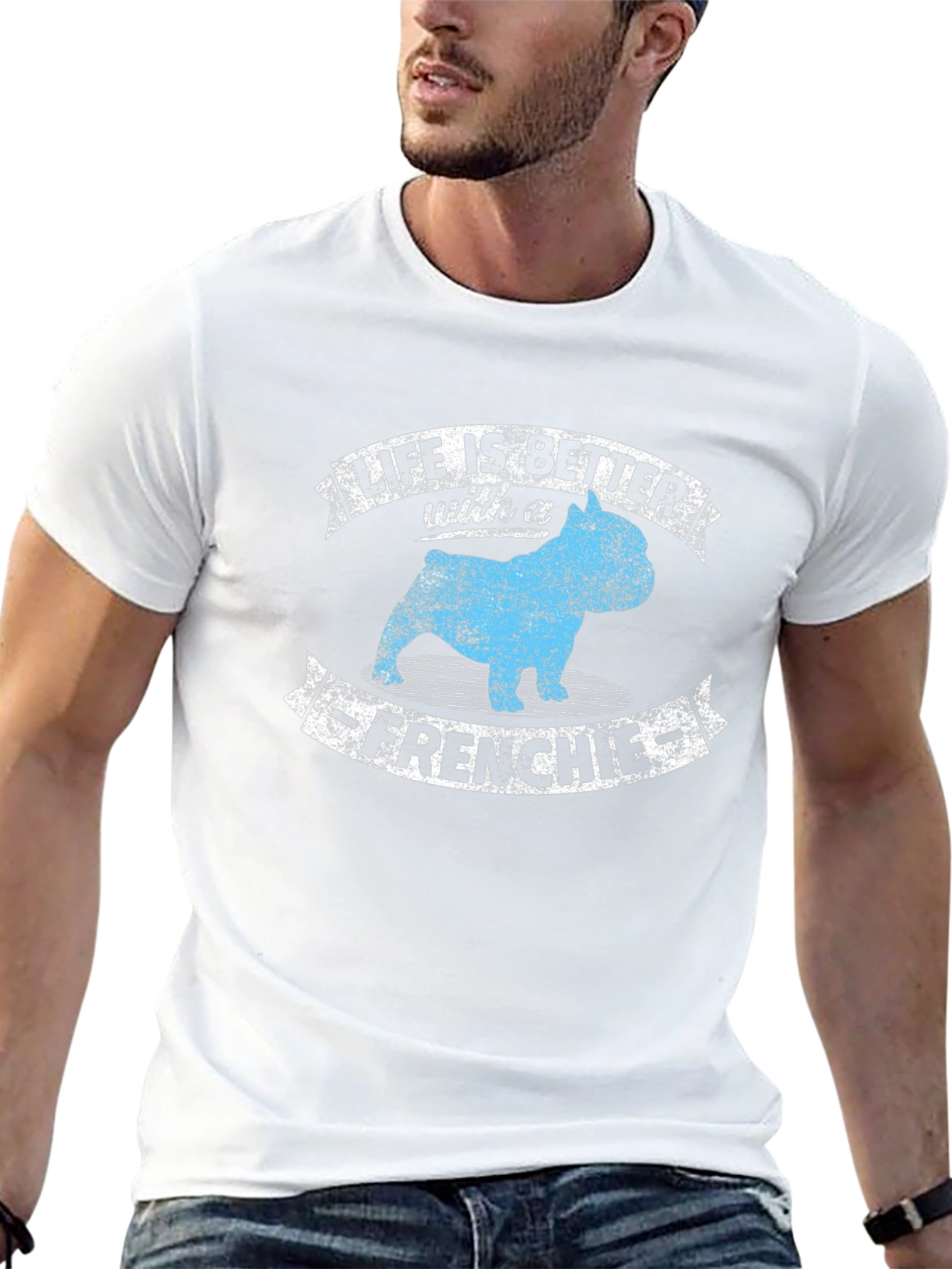 Life is Better with a Frenchie T-Shirt