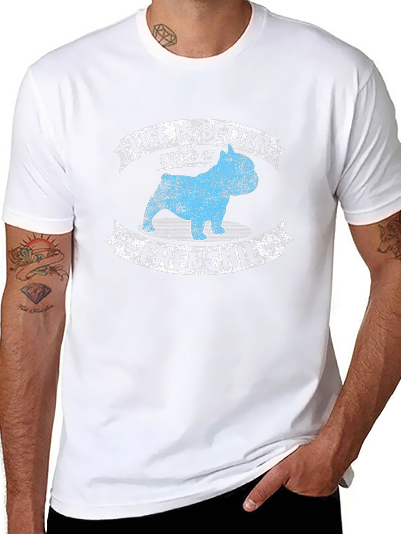 Life is Better with a Frenchie T-Shirt